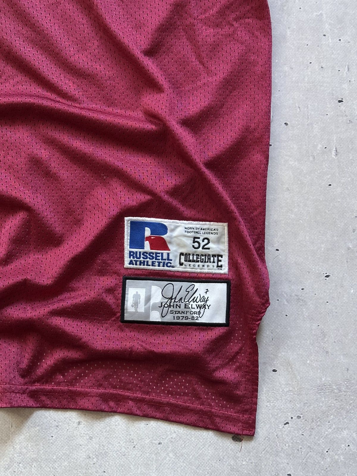 Russell Athletic × Vintage Russell John Elway College Jersey Stanford University Size US L / EU 52-54 / 3 - 4 Thumbnail