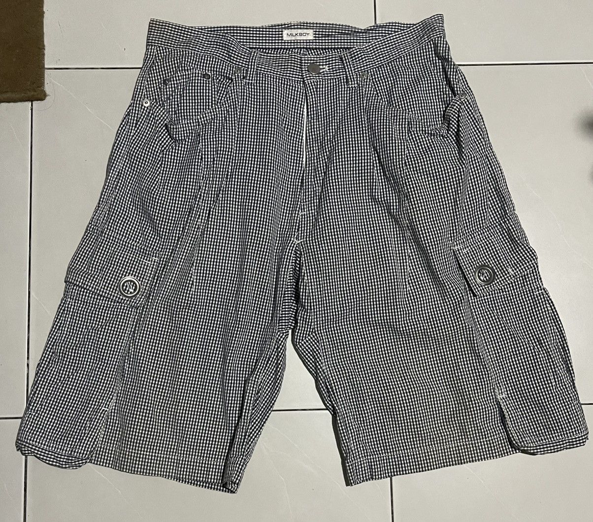 Beauty Beast Vintage Japanese Brand MilkBoy Multi Pocket Shorts Pant Size US 32 / EU 48 - 1 Thumbnail
