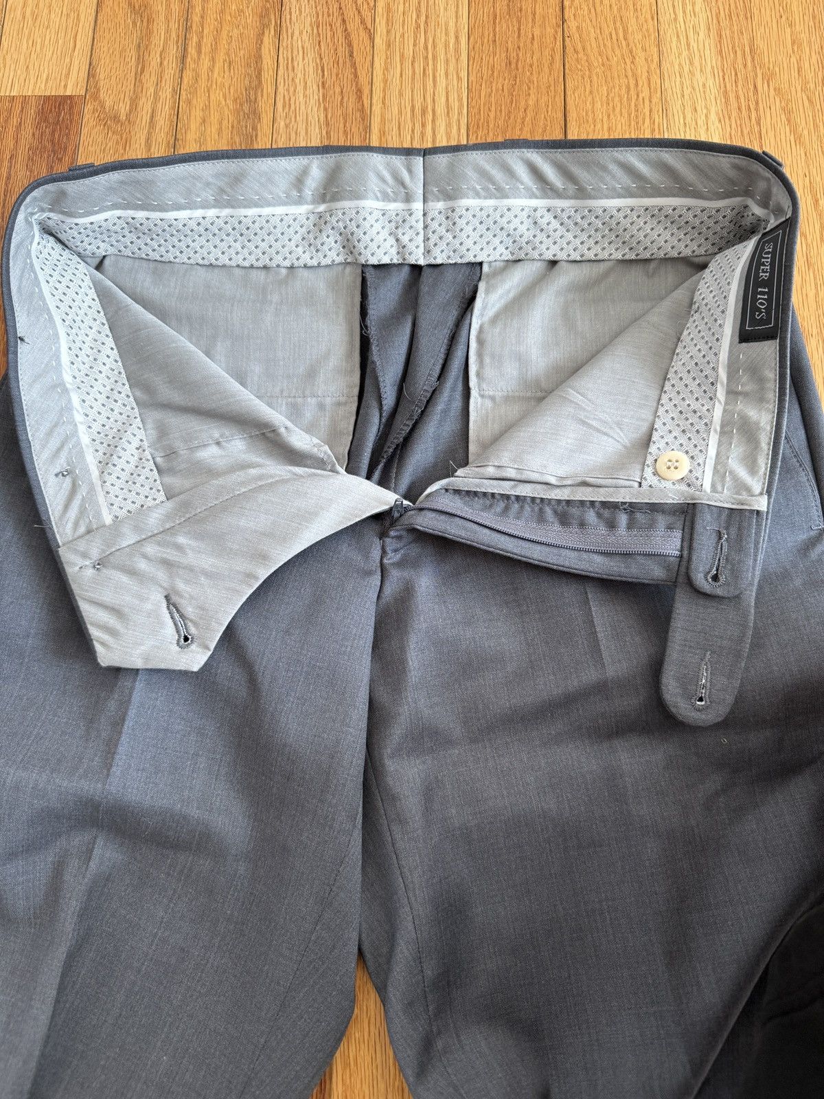 Isaia Isaia Super 100’s Dress Pants Size US 40 / EU 56 - 3 Thumbnail