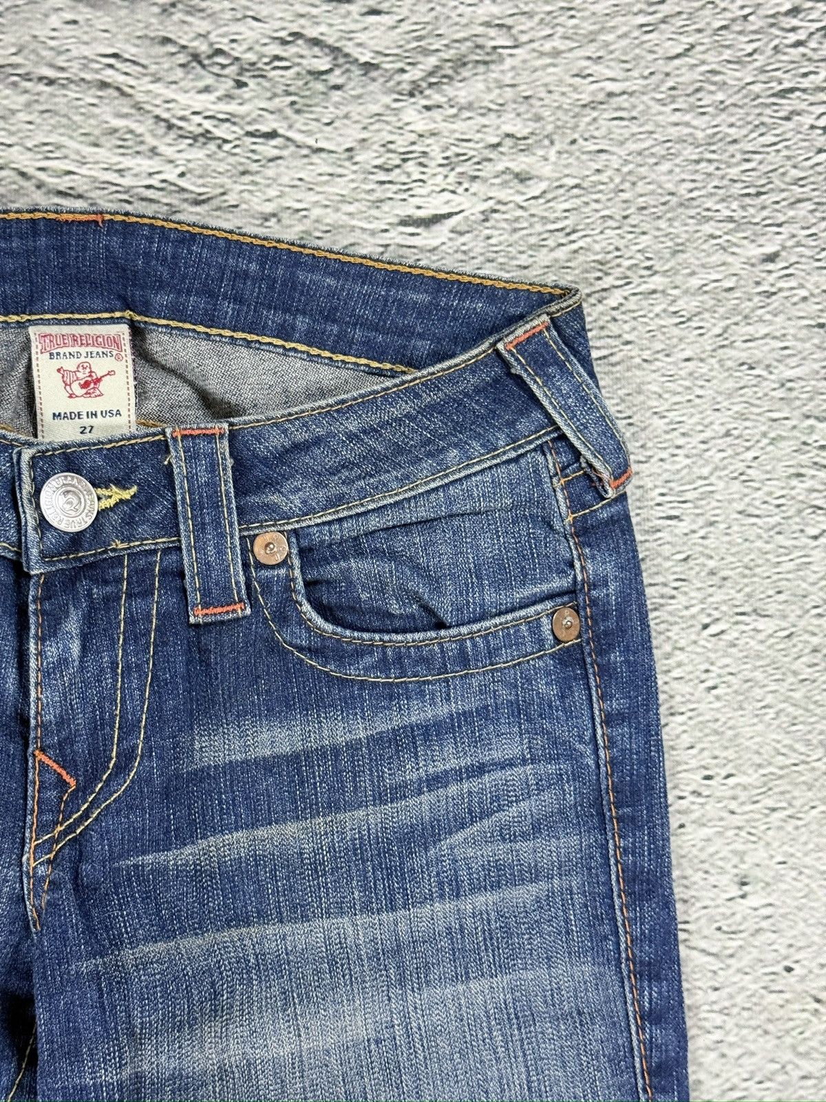 True Religion True Religion vintage skinny jeans slim Stella Size 27" / US 4 / IT 40 - 9 Thumbnail