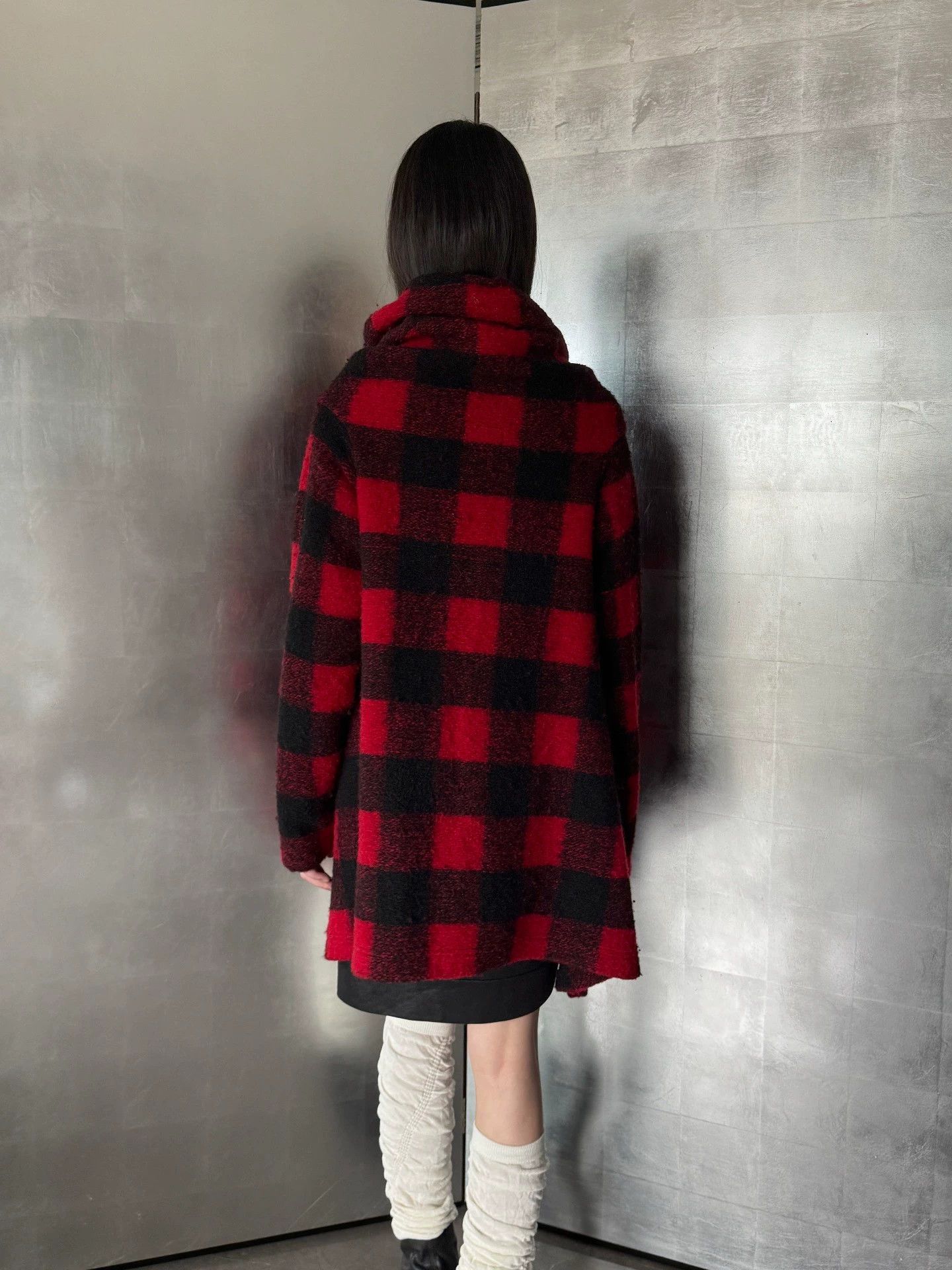 Vivienne Westwood VW Wool Check Convertible Collar Jacket Size 40 Size S / US 4 / IT 40 - 7 Thumbnail
