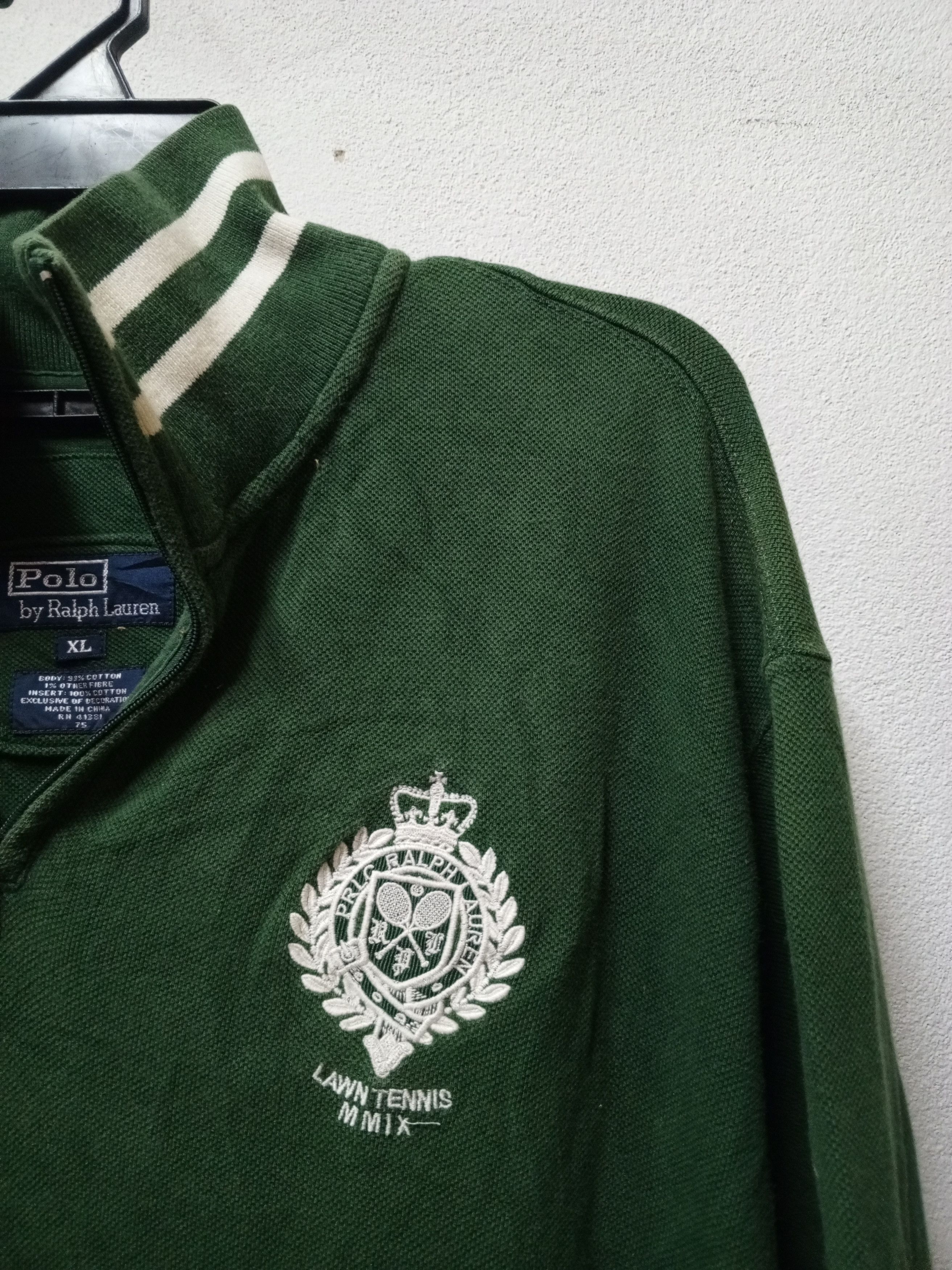 Polo Ralph Lauren POLO RALPH LAUREN HALFZIP SWEATSHIRT Size US XL / EU 56 / 4 - 5 Thumbnail