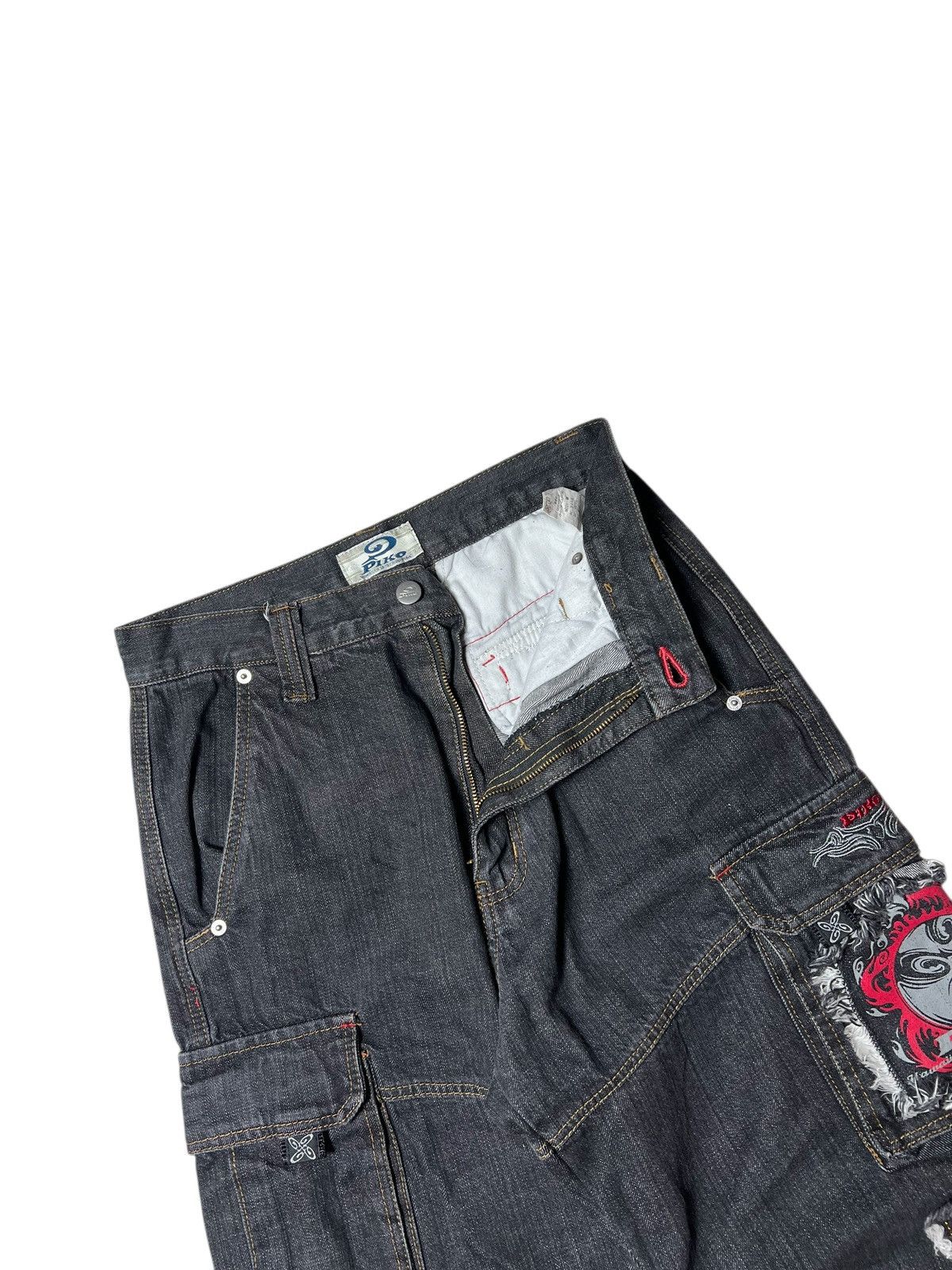 Japanese Brand Archive Y2k Piko Cargo Multipocket Baggy Pants Size US 28 / EU 44 - 8 Thumbnail