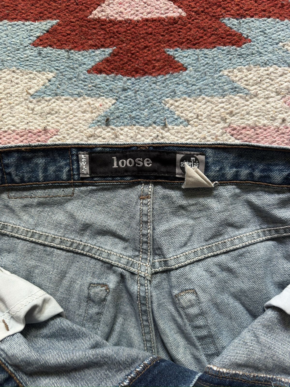 Japanese Brand × Levi's × Vintage Vintage 1990s Levis Silvertab Loose Cut Size US 34 / EU 50 - 3 Thumbnail