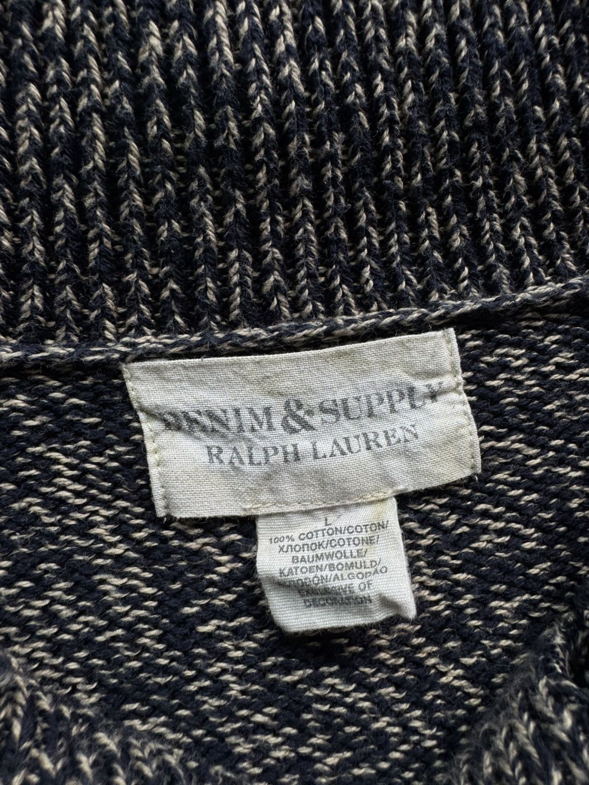 Denim & Supply Ralph Lauren Denim Supply Ralph Lauren cotton Knitted sweater size L Size US L / EU 52-54 / 3 - 5 Thumbnail