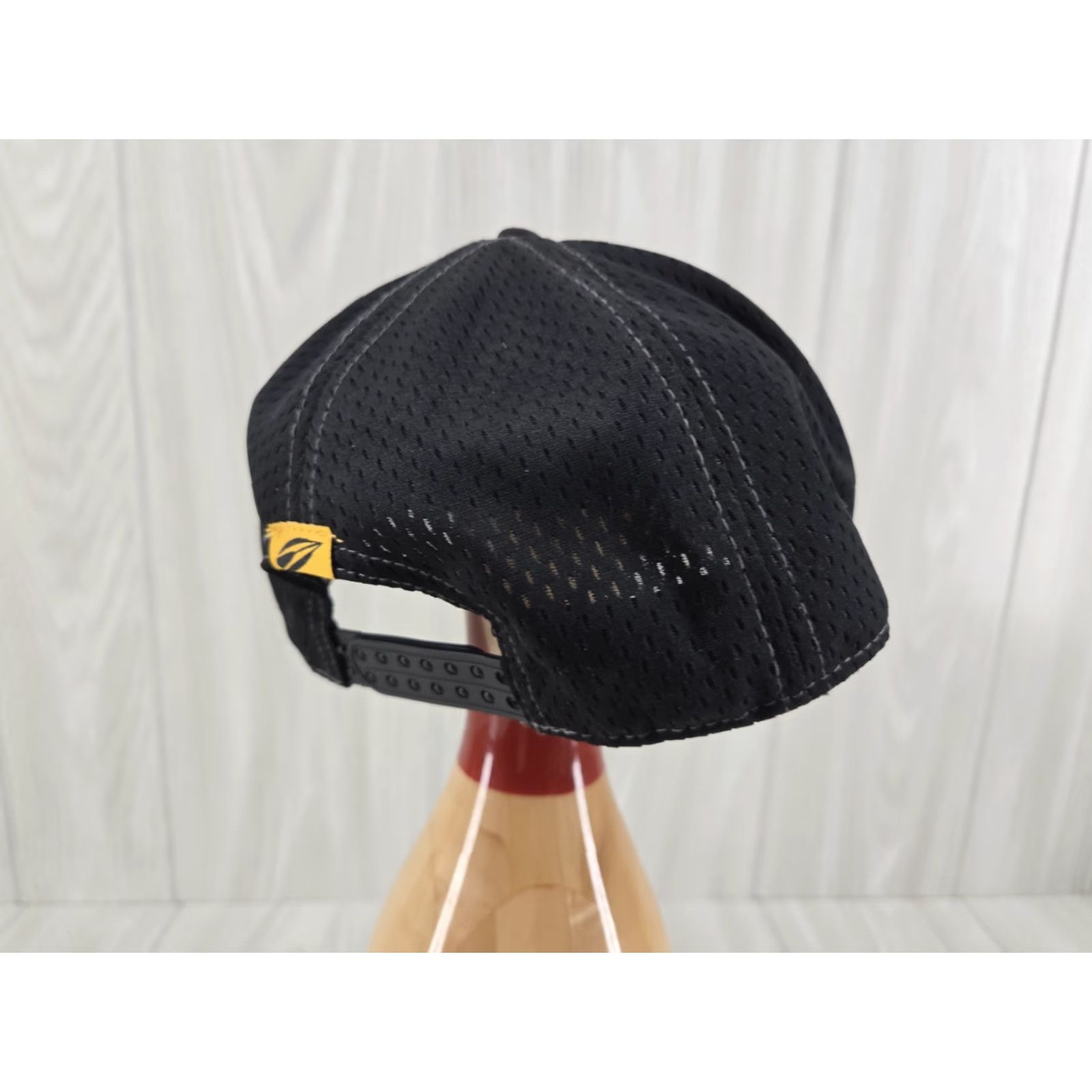 Vintage TRITON Boats GOLD Adjustable Hat Embroidered Baseball Cap Men Adjustable Black Cotton Canvas Logo Size ONE SIZE - 6 Thumbnail