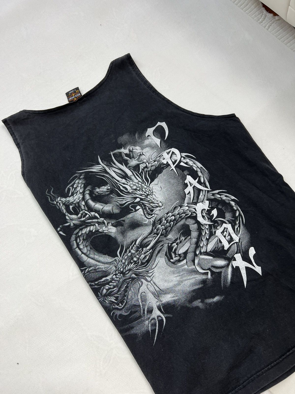 Vintage Tshirt Dragon print vintage 90’s Size US L / EU 52-54 / 3 - 2 Thumbnail