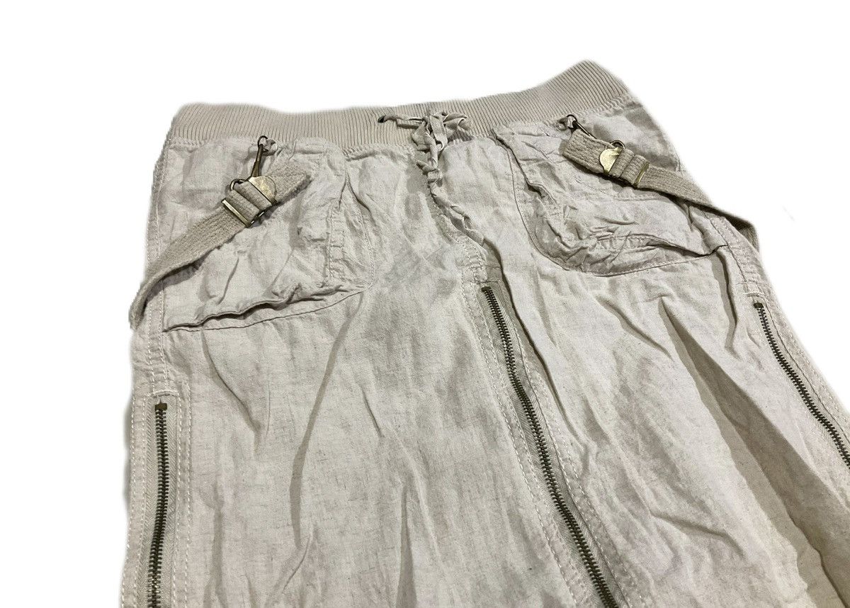 If Six Was Nine × Japanese Brand × Le Grande Bleu (L.G.B.) 🔥Y2K Archived G.O.A Flare Cargo Skirt Suspender Multi Zipper Size 30" / US 8 / IT 44 - 9 Thumbnail