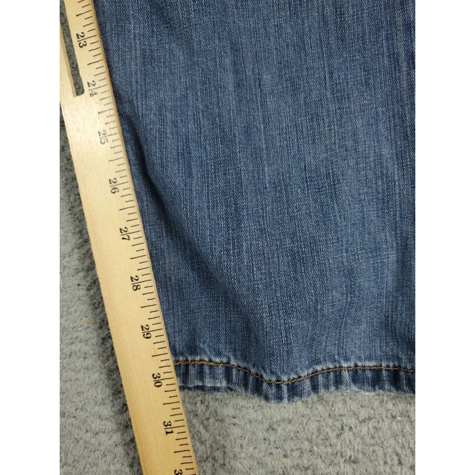 Levi's Levis Mens 505 Straight Leg Jeans Blue 33x30 Casual Denim Pants Size US 33 - 5 Thumbnail