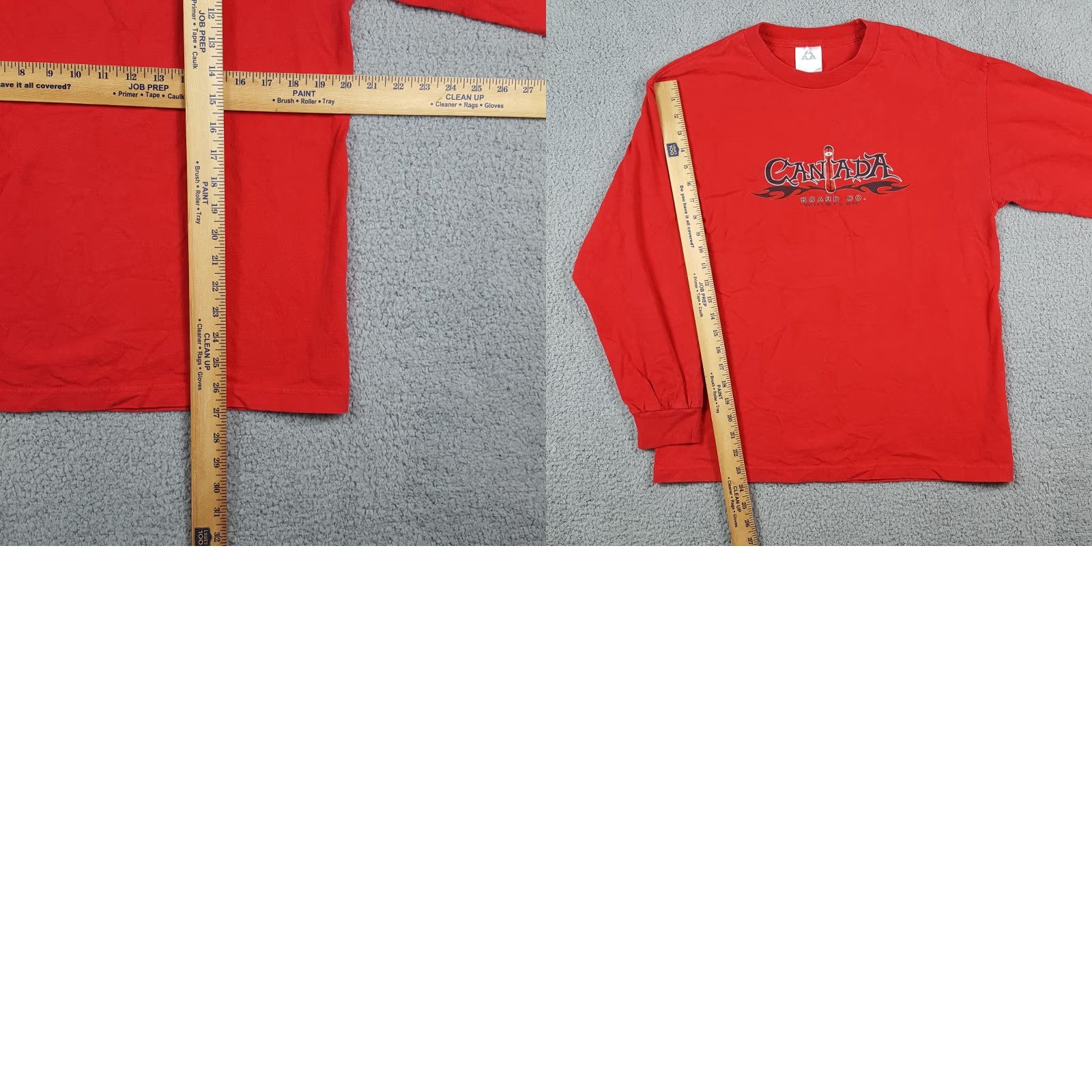 CO VINTAGE Alstyle Apparel Snowboarding T-Shirt Men Medium Red Flame Tribal Snow Y2K 90s 00s Size US M / EU 48-50 / 2 - 8 Thumbnail