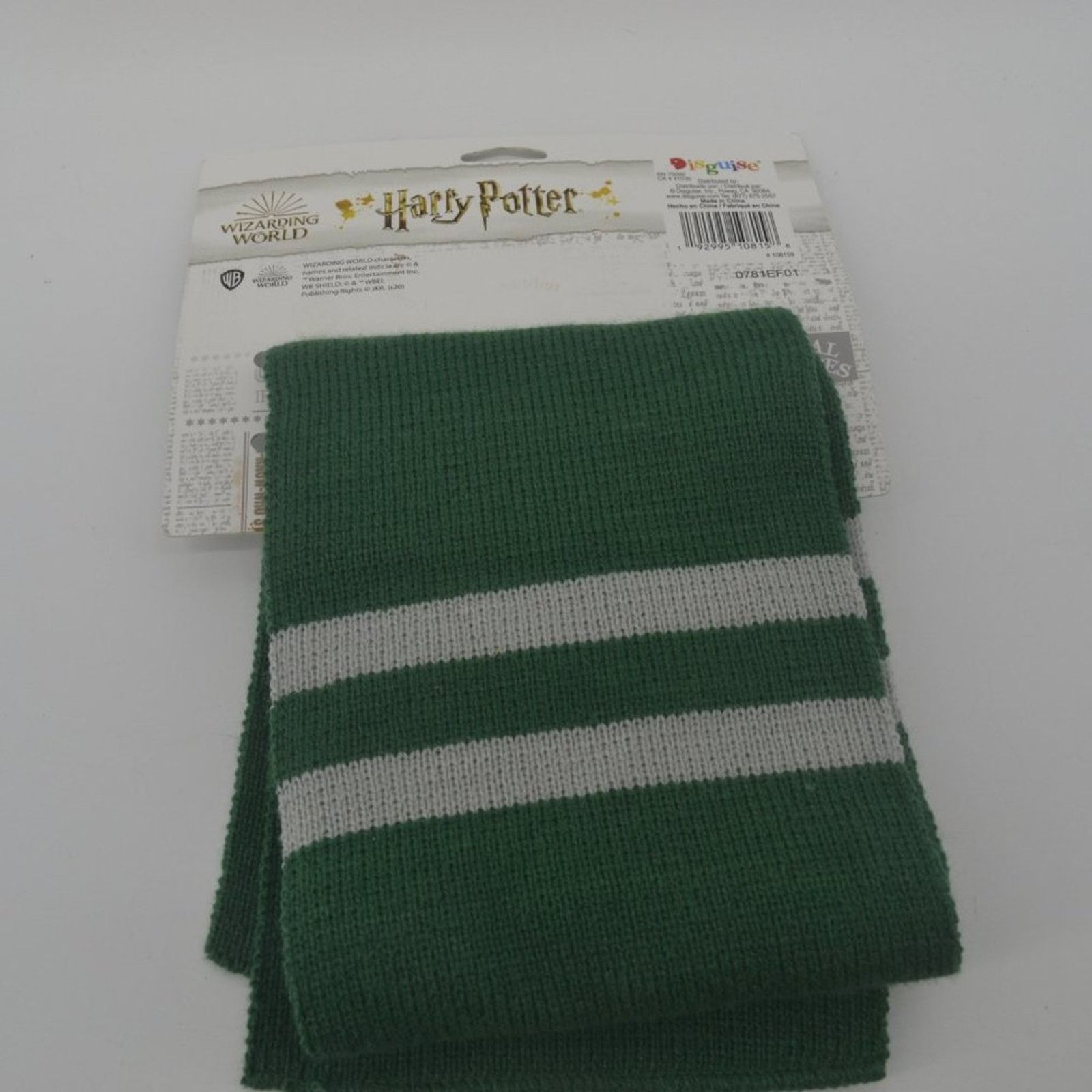 Other Harry Potter Wizard Scarf Disguise Wizarding World Slytherin Size ONE SIZE - 8 Thumbnail
