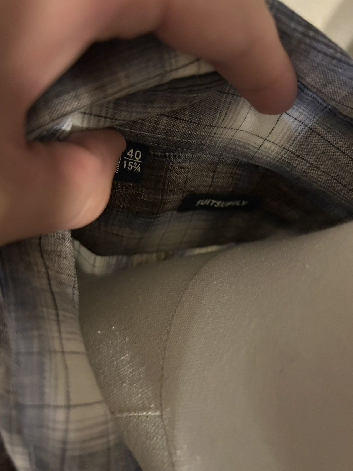 Suitsupply Suitsupply Plaid Shirt Size US M / EU 48-50 / 2 - 3 Thumbnail