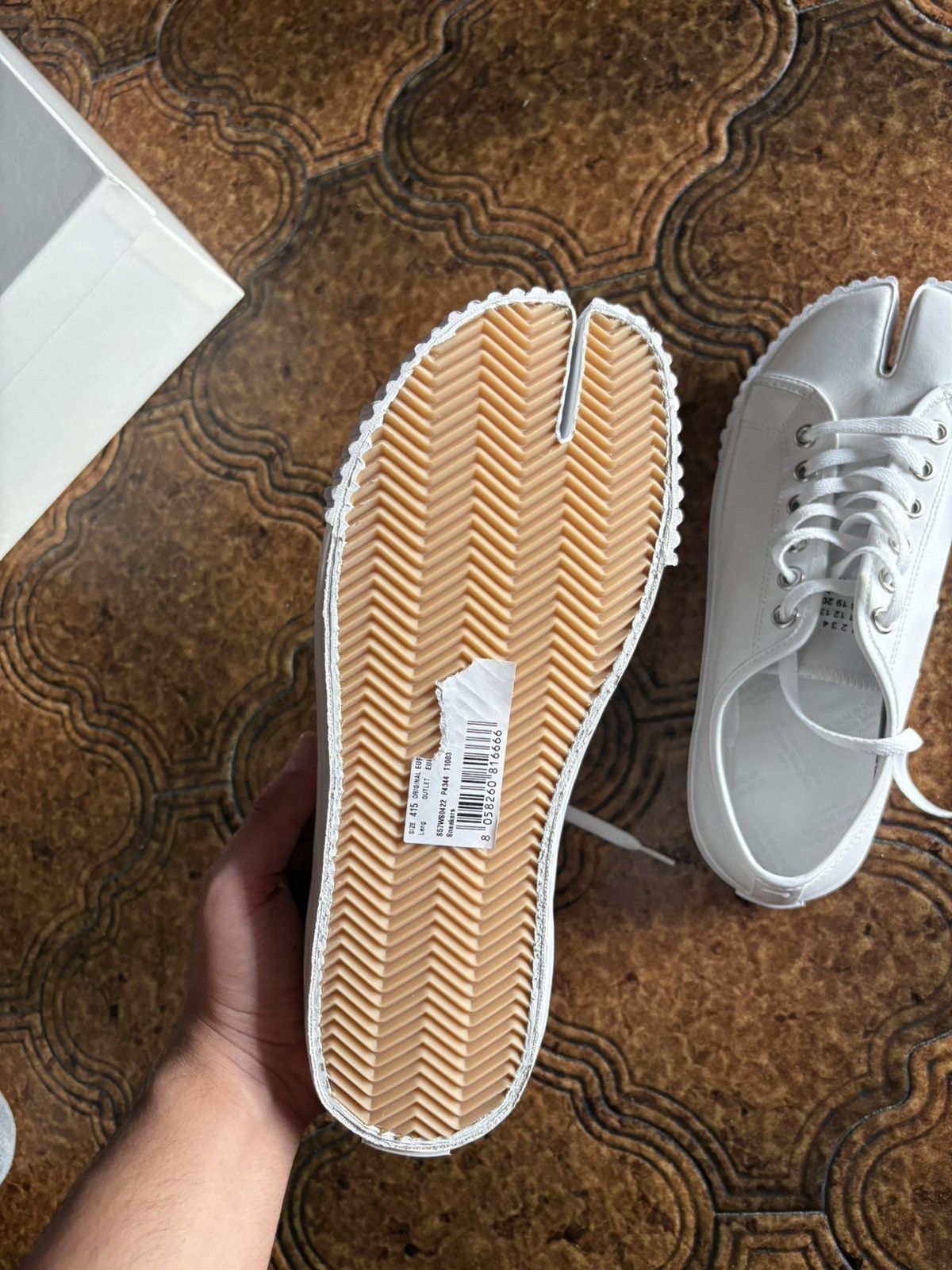 Maison Margiela Maison margiela leather tabi sneakers Size US 8.5 / EU 41-42 - 17 Thumbnail