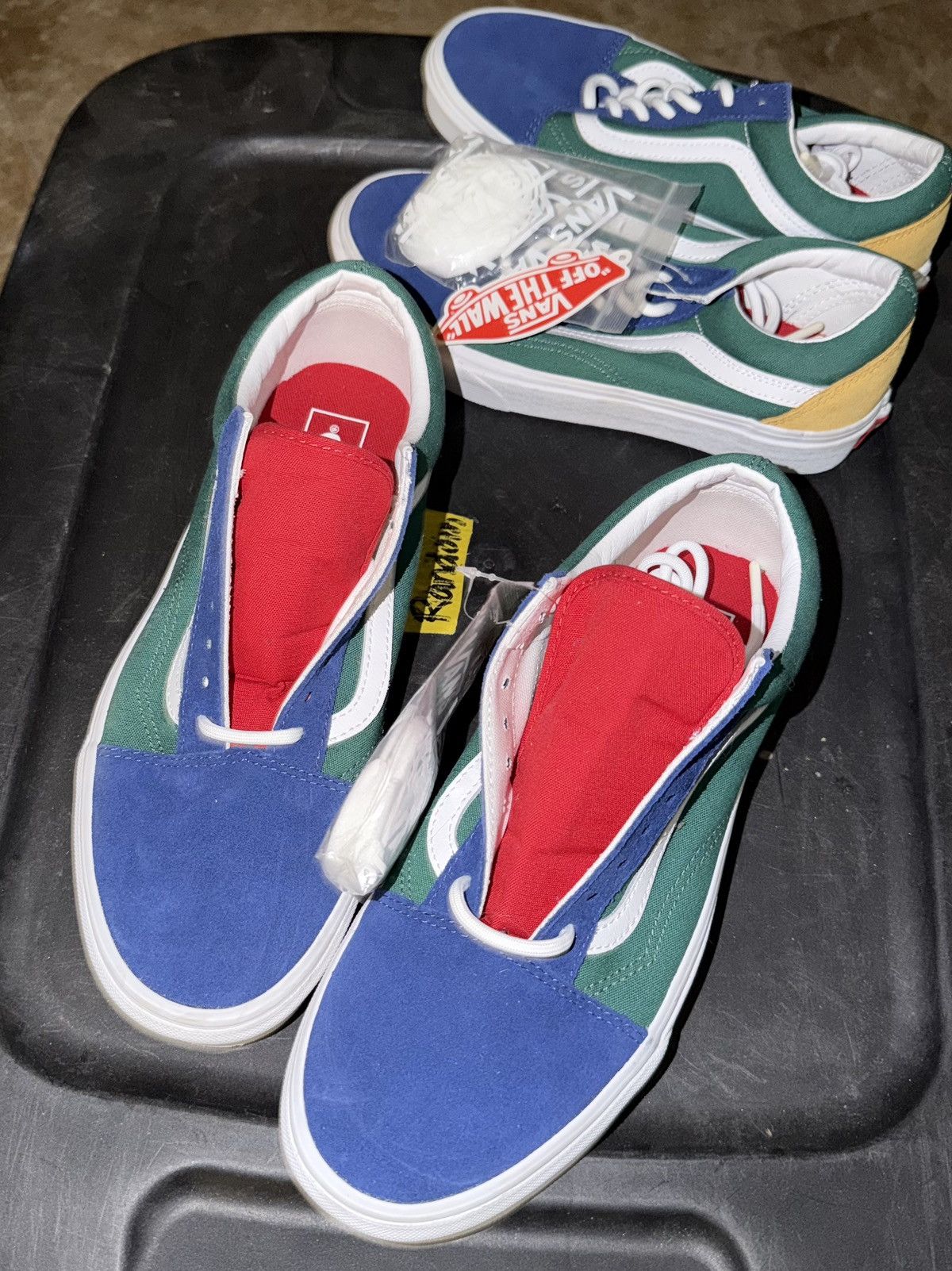 Vans Multicolored Vans Old Skool Yacht Club Sneakers Size US 6 / EU 39 - 2 Thumbnail