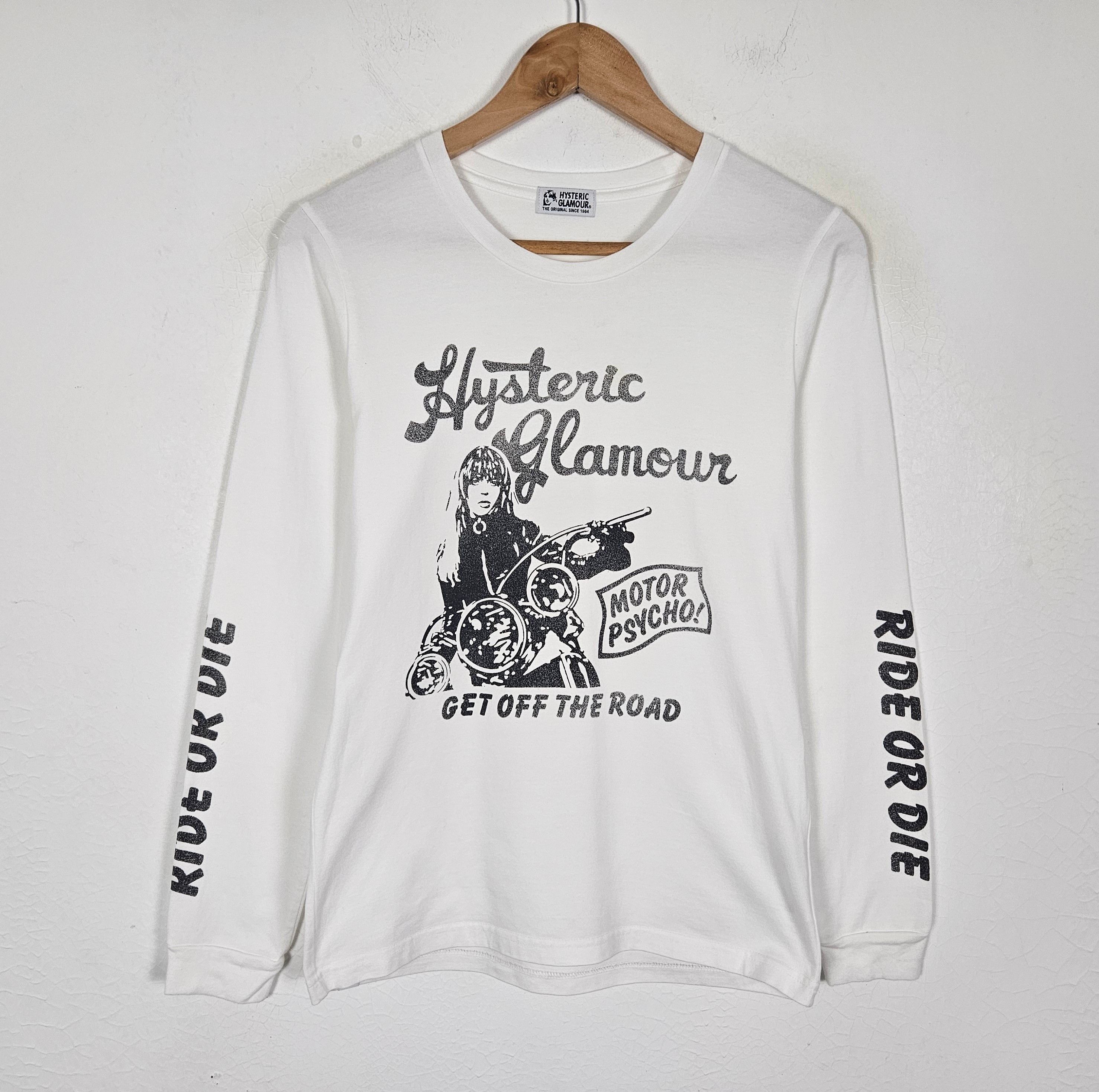 Hysteric Glamour Hysteric Glamour Ride or Die Langlitz Leather parody shirt Size US S / EU 44-46 / 1 - 2 Thumbnail