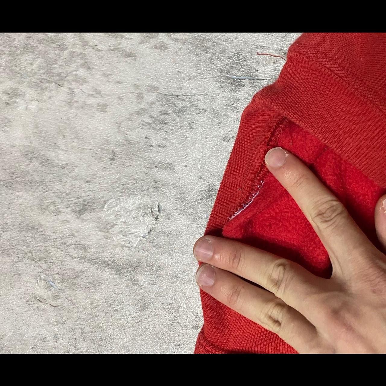 Russell Athletic Russell Athletic red and white Hoodie Size US L / EU 52-54 / 3 - 3 Thumbnail