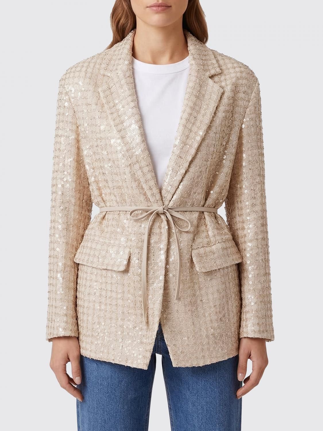 Brunello Cucinelli Brunello Cucinelli Jacket Woman Yellow Size XS / US 0-2 / IT 36-38 - 1 Thumbnail