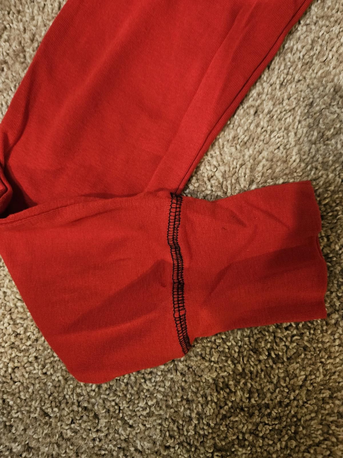 Designer Nwt FlapJacks Lazy One Unisex Red Bear Bum Pajamas Size ONE SIZE - 9 Thumbnail