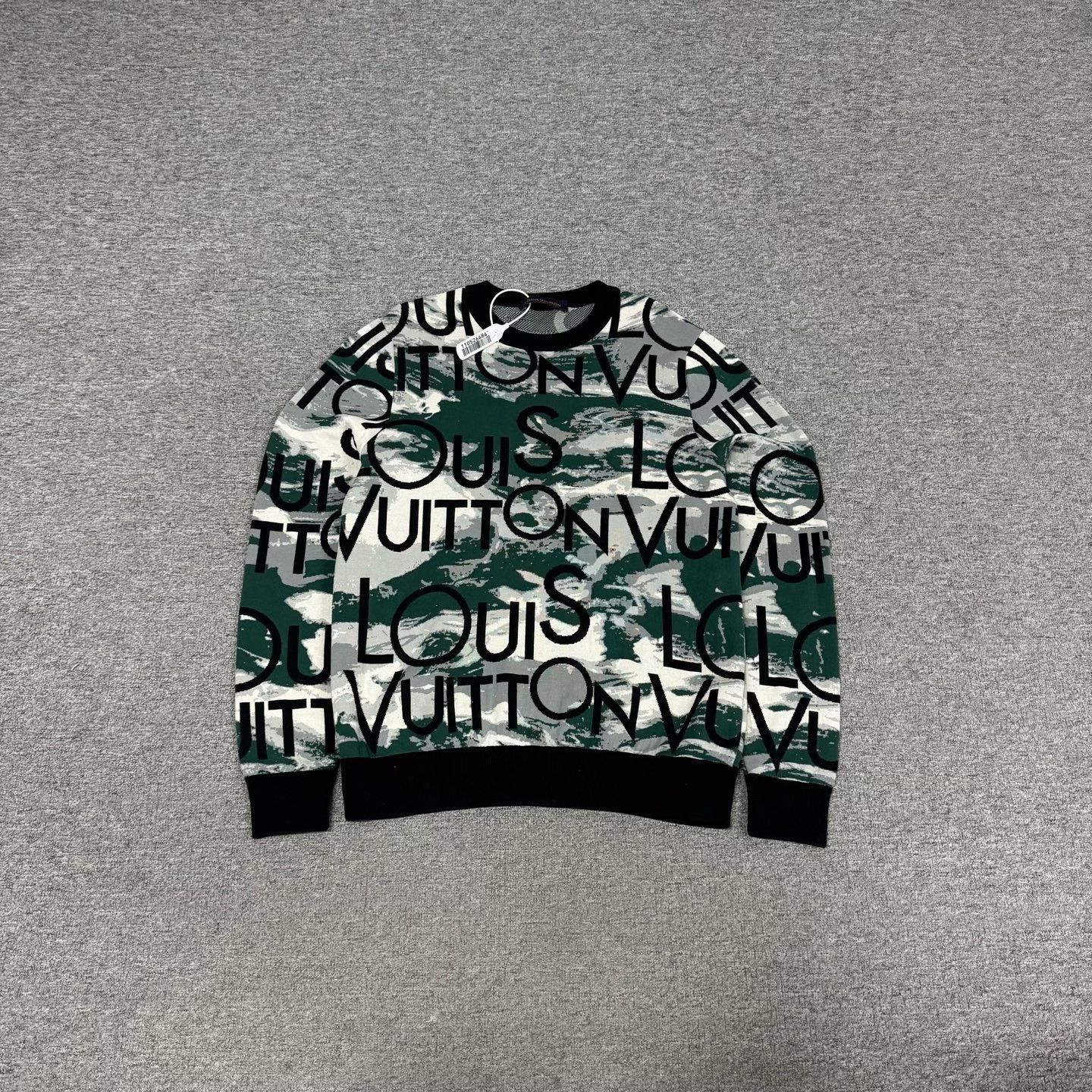 Louis Vuitton Louis Vuitton Logo Knit Crewneck Sweater M Size US M / EU 48-50 / 2 - 1 Thumbnail