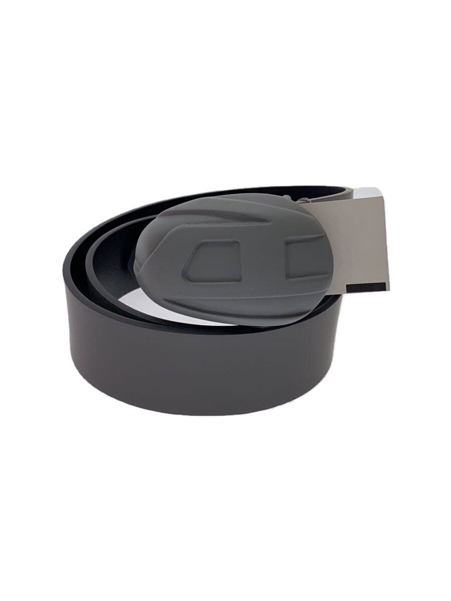 Diesel Diesel Plain Leather Belt Grey Size ONE SIZE - 1 Thumbnail