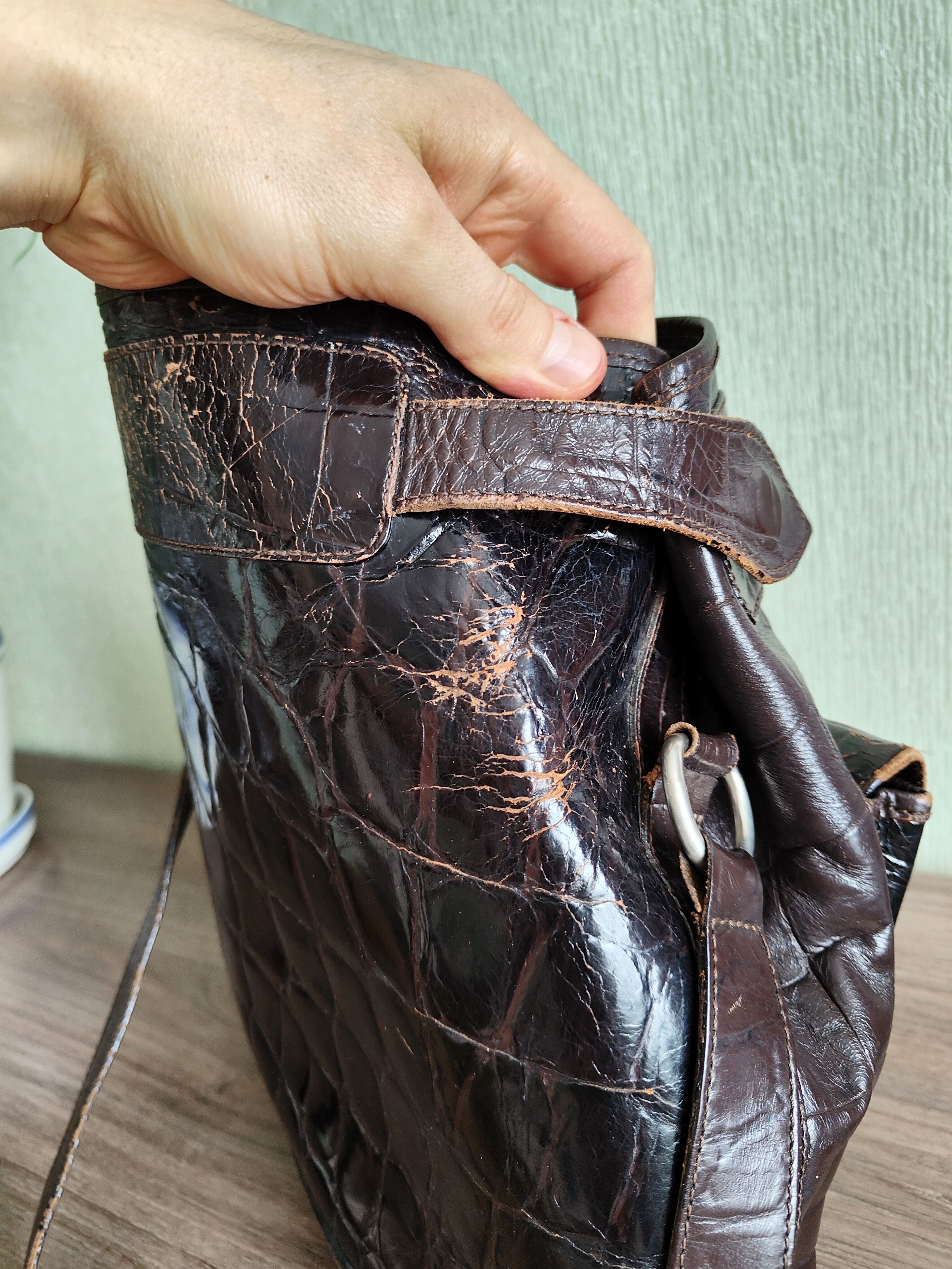 Valentino Valentino Garavani Vintage Leather Bag Shoulder Bag VLTN Size ONE SIZE - 14 Thumbnail