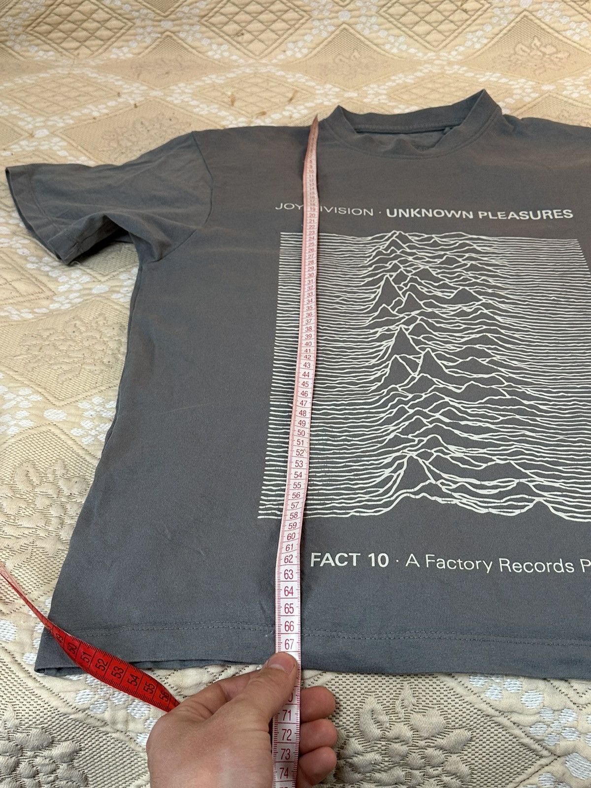 Joy Division 🔥 Joy Division Unknown Pleasures Rock Band T Shirt Tee Size US S / EU 44-46 / 1 - 8 Thumbnail