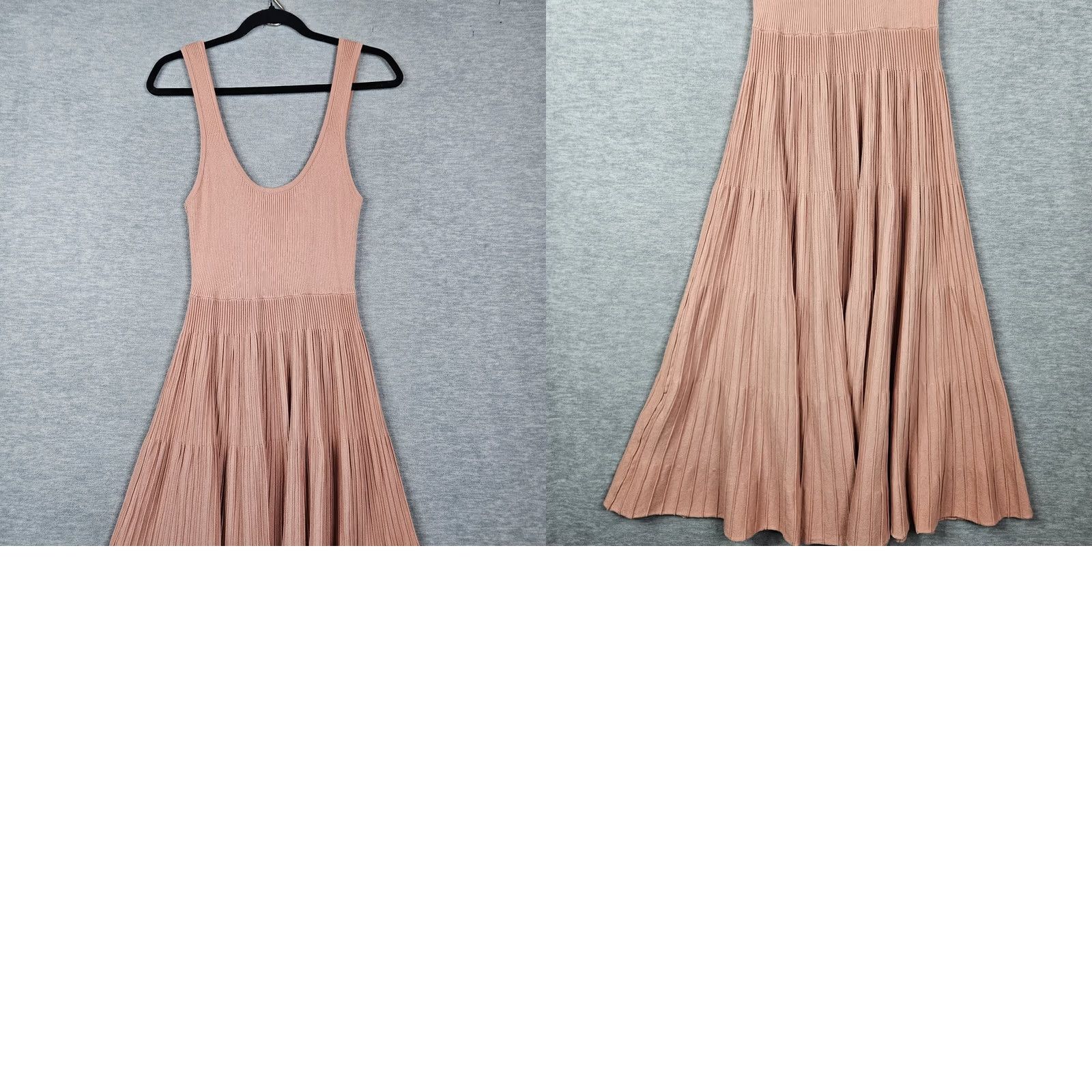 Lulus Lulus Women's Dusty Rose Ribbed Midi Sleeveless Sweater Dress S Size S / US 4 / IT 40 - 9 Thumbnail