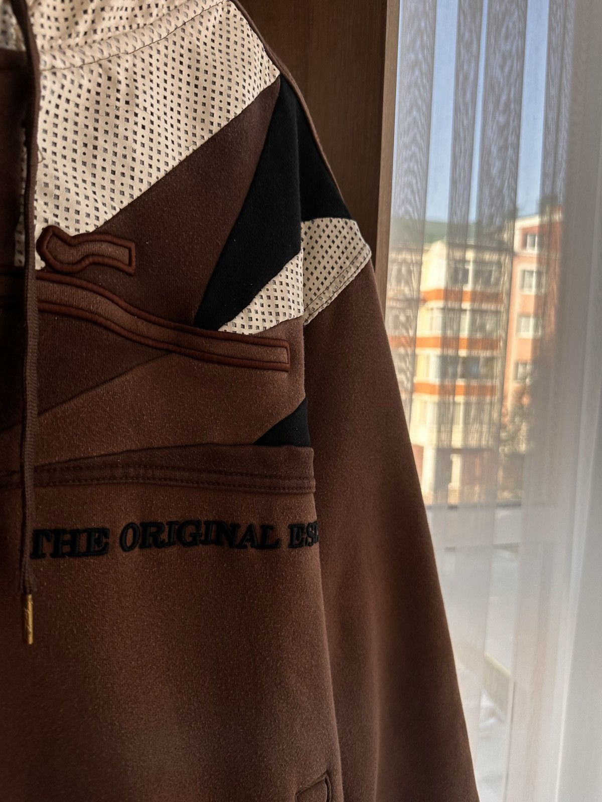 Japanese Brand × Karl Kani × Vintage Vintage Karl Kani Japanese Heavyweight Brown Big Logo Hoodie Size US L / EU 52-54 / 3 - 7 Thumbnail