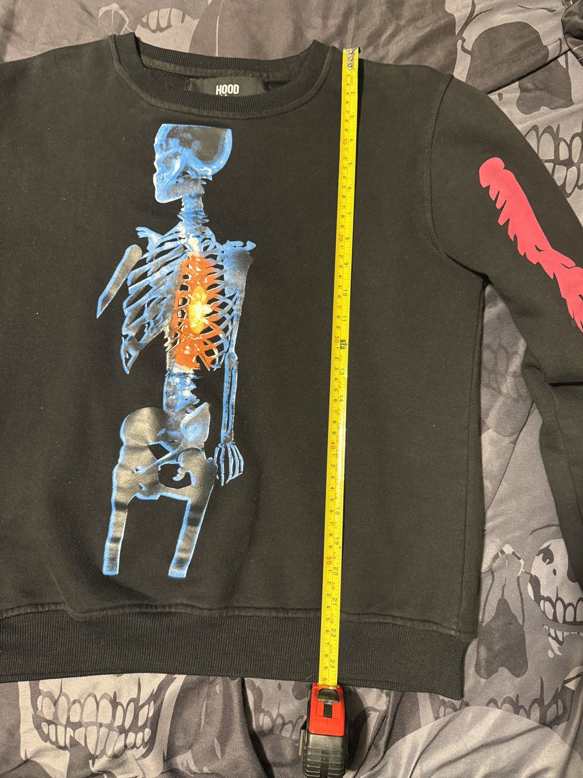 Hood By Air skeleton hood by air sweater Size US XL / EU 56 / 4 - 6 Thumbnail