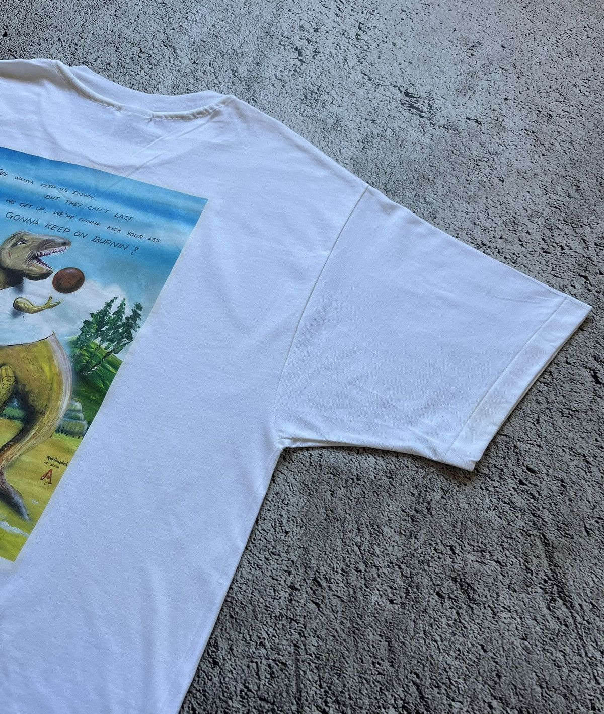 Hanes Hanes Beefy-T Jurassic Plön Graphic T-Shirt Size XXL Size US XXL / EU 58 / 5 - 8 Thumbnail