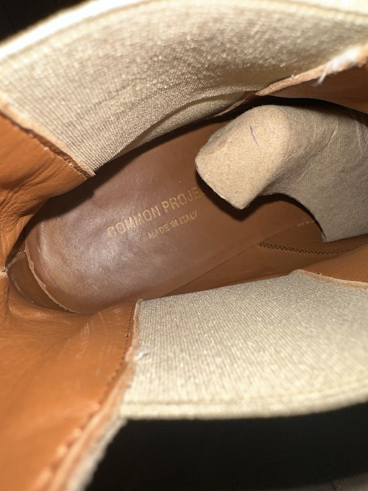 Common Projects CP - Chelsea boots in tan - Size 42 Size US 9 / EU 42 - 10 Thumbnail