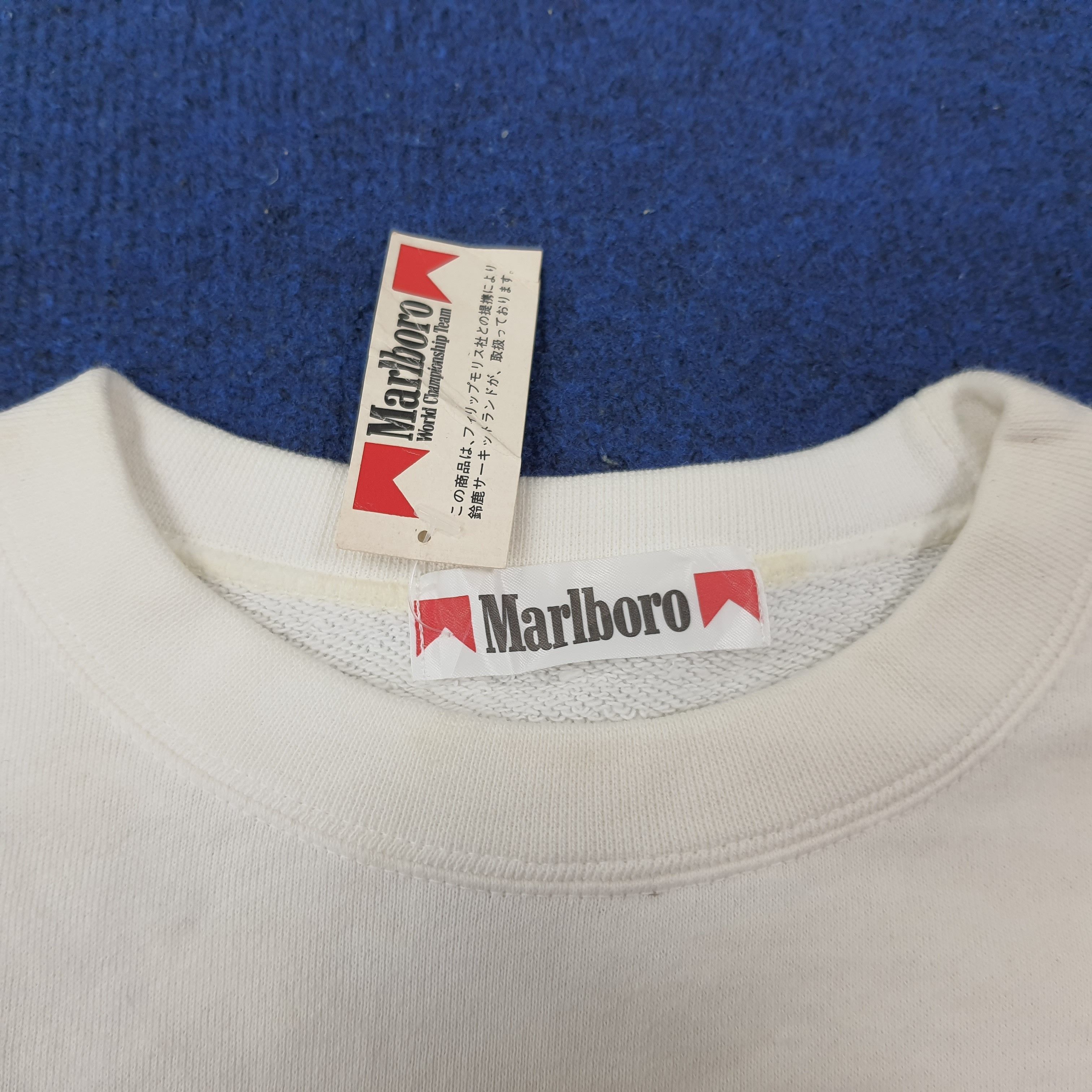 Marlboro Vintage Marlboro Team Motorsports Sweatshirt C238N5 Size US S / EU 44-46 / 1 - 4 Thumbnail