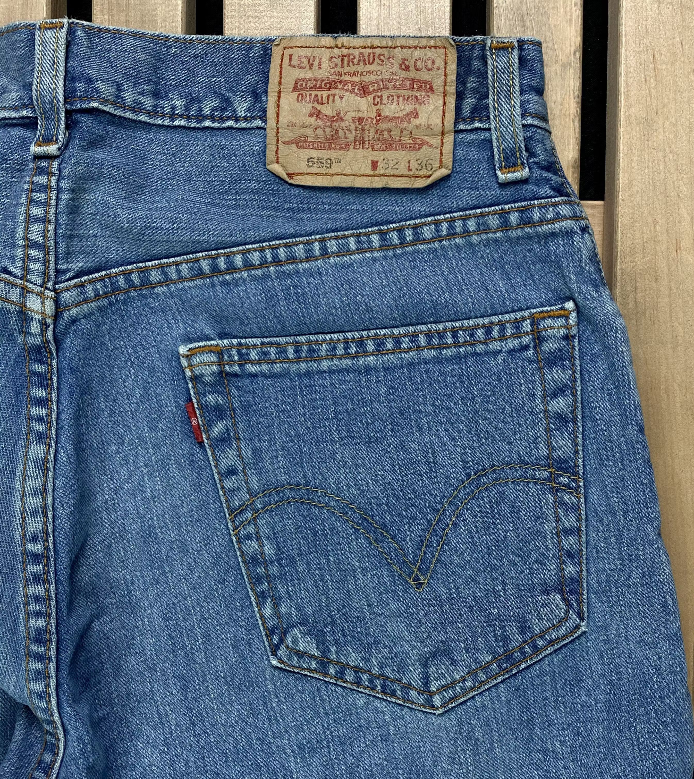 Levi's × Levi's Vintage Clothing × Vintage Mens Jeans Denim Levis 559 Vintage Size 32 Size US 32 / EU 48 - 5 Thumbnail