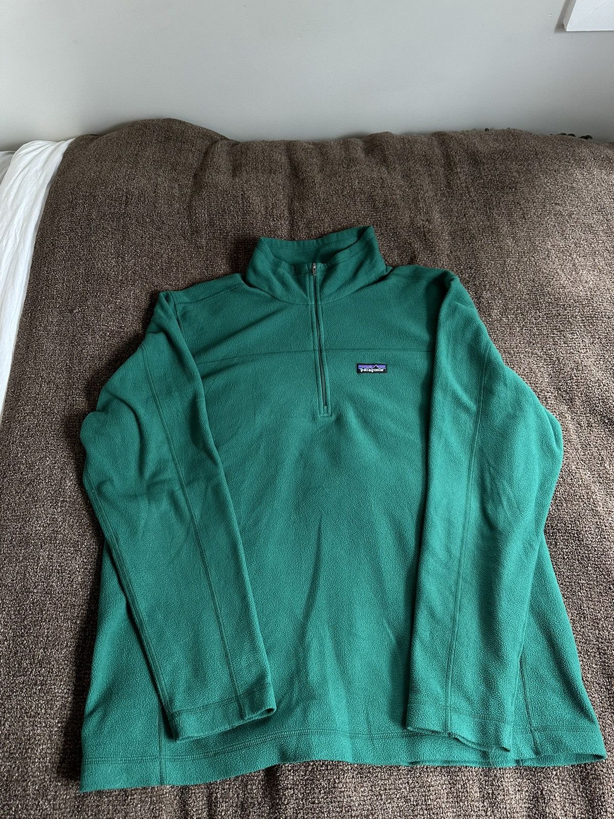 Patagonia 2016 Patagonia Fleece Quarter Zip Sweater Size US XL / EU 56 / 4 - 1 Thumbnail