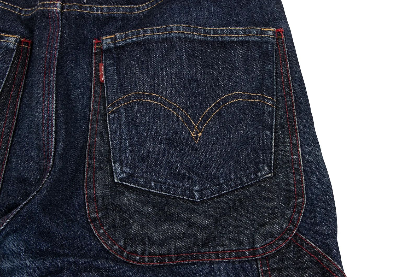 Junya Watanabe Reconstructed Denim Half Shorts in Indigo Blue Size US 30 / EU 46 - 13 Thumbnail