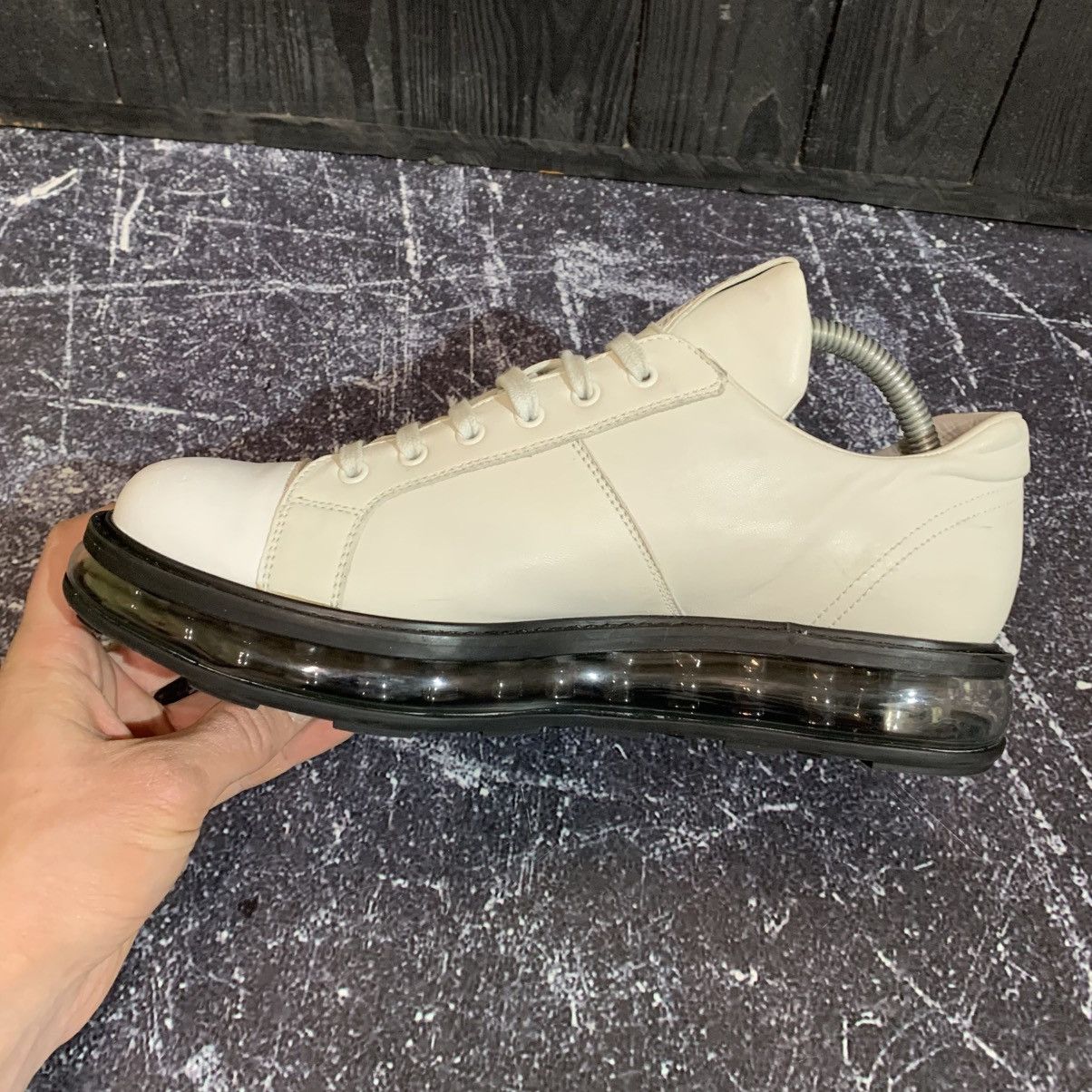 Prada Prada Women’s Leather Sneakers Size 40, 26 cm Size US 10 / IT 40 - 13 Thumbnail