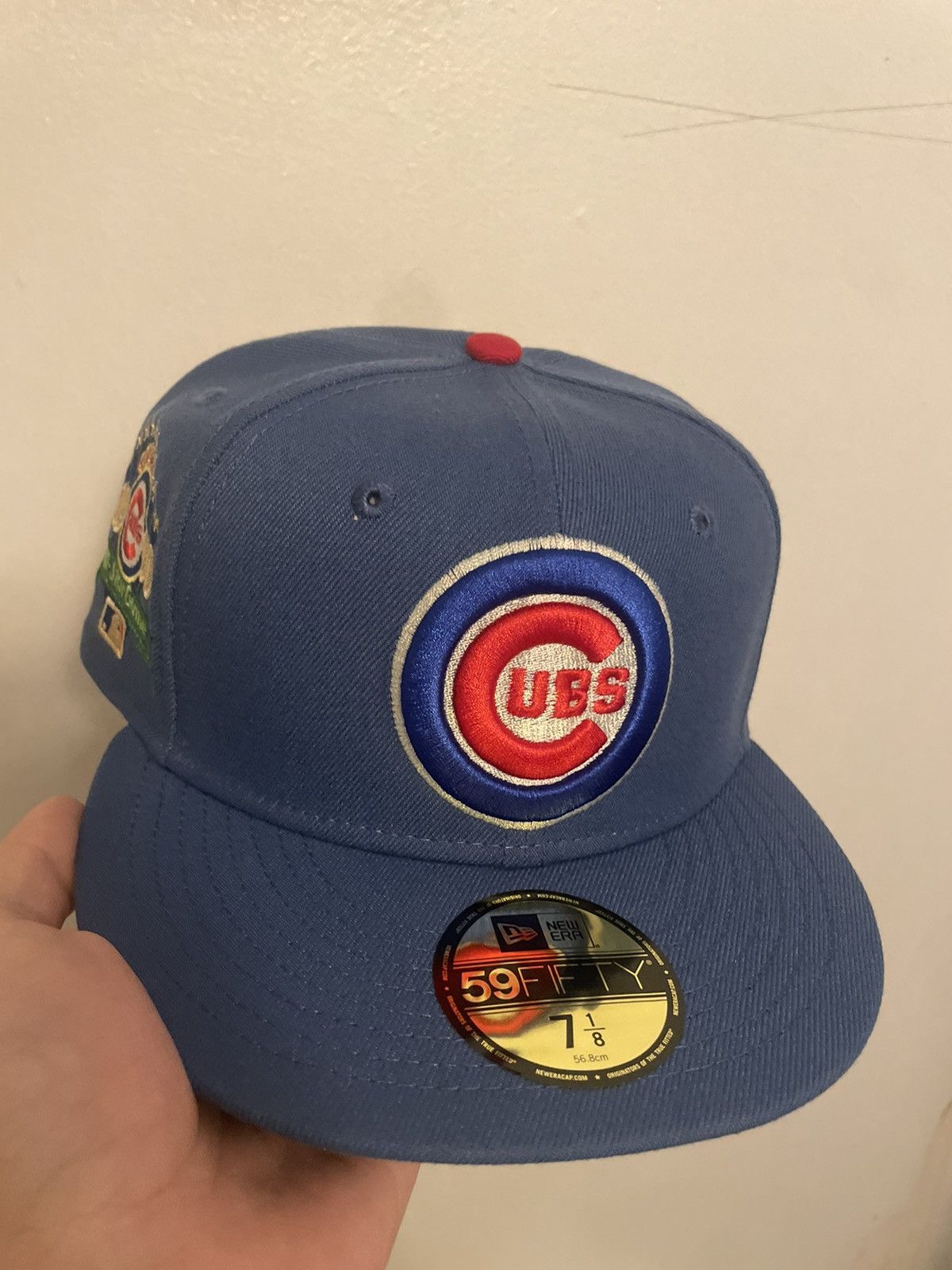 New Era Myfitteds Chicago cubs 1990 all star game patch size 7 1/8 b Size ONE SIZE - 1 Thumbnail