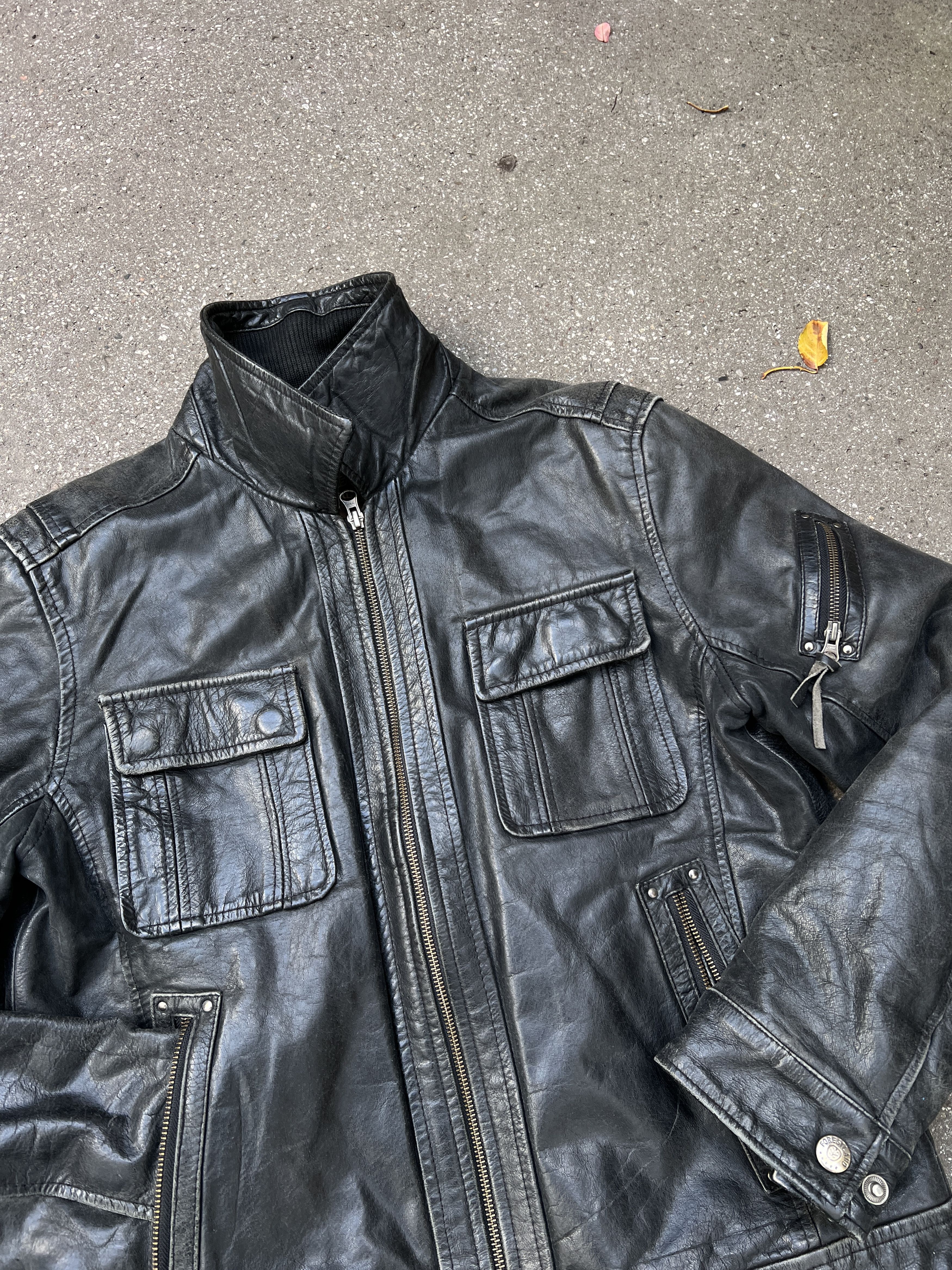 Hysteric Glamour Schott Avirex type VTG 00s Leather bomber jacket y2k baggy Size US M / EU 48-50 / 2 - 16 Thumbnail