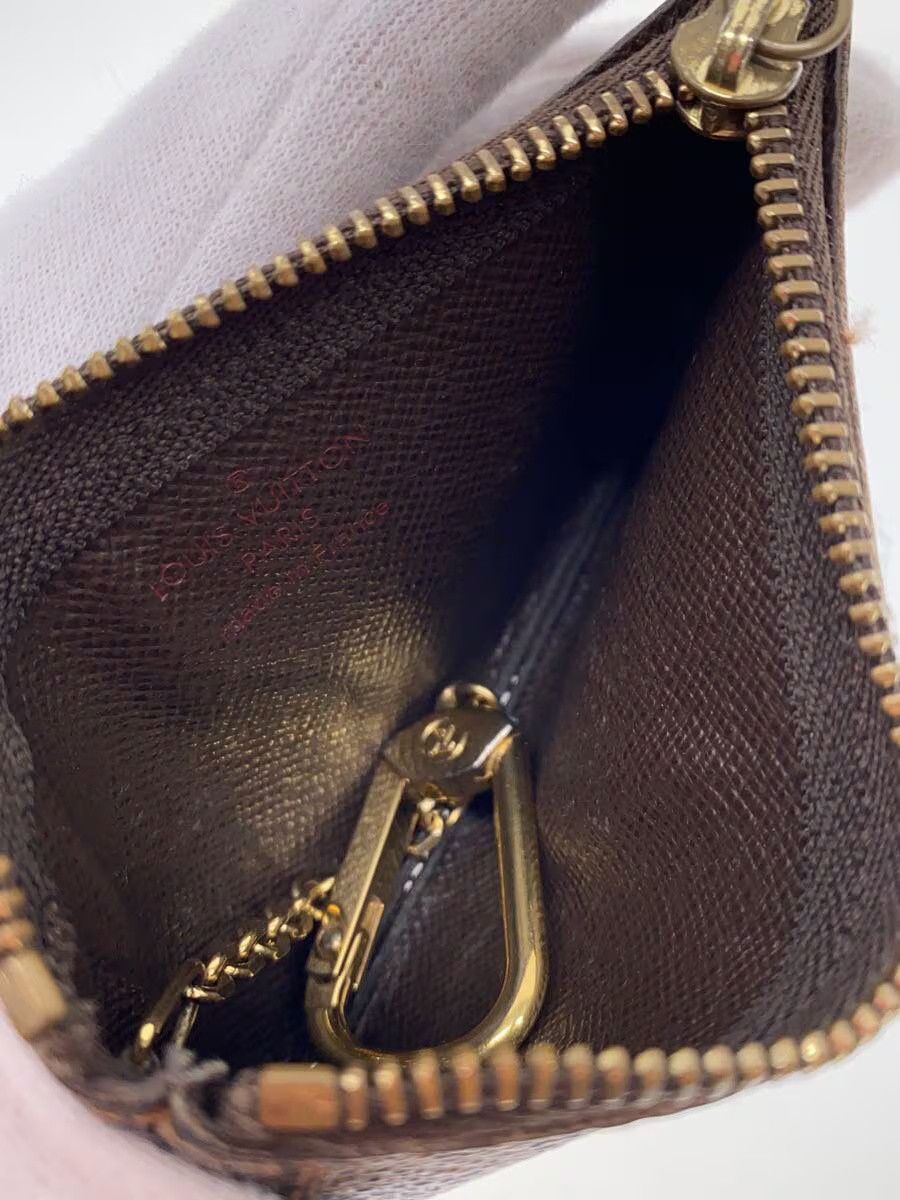 Louis Vuitton Louis Vuitton Damier Ebene Pochette Cle Brown Size ONE SIZE - 4 Thumbnail