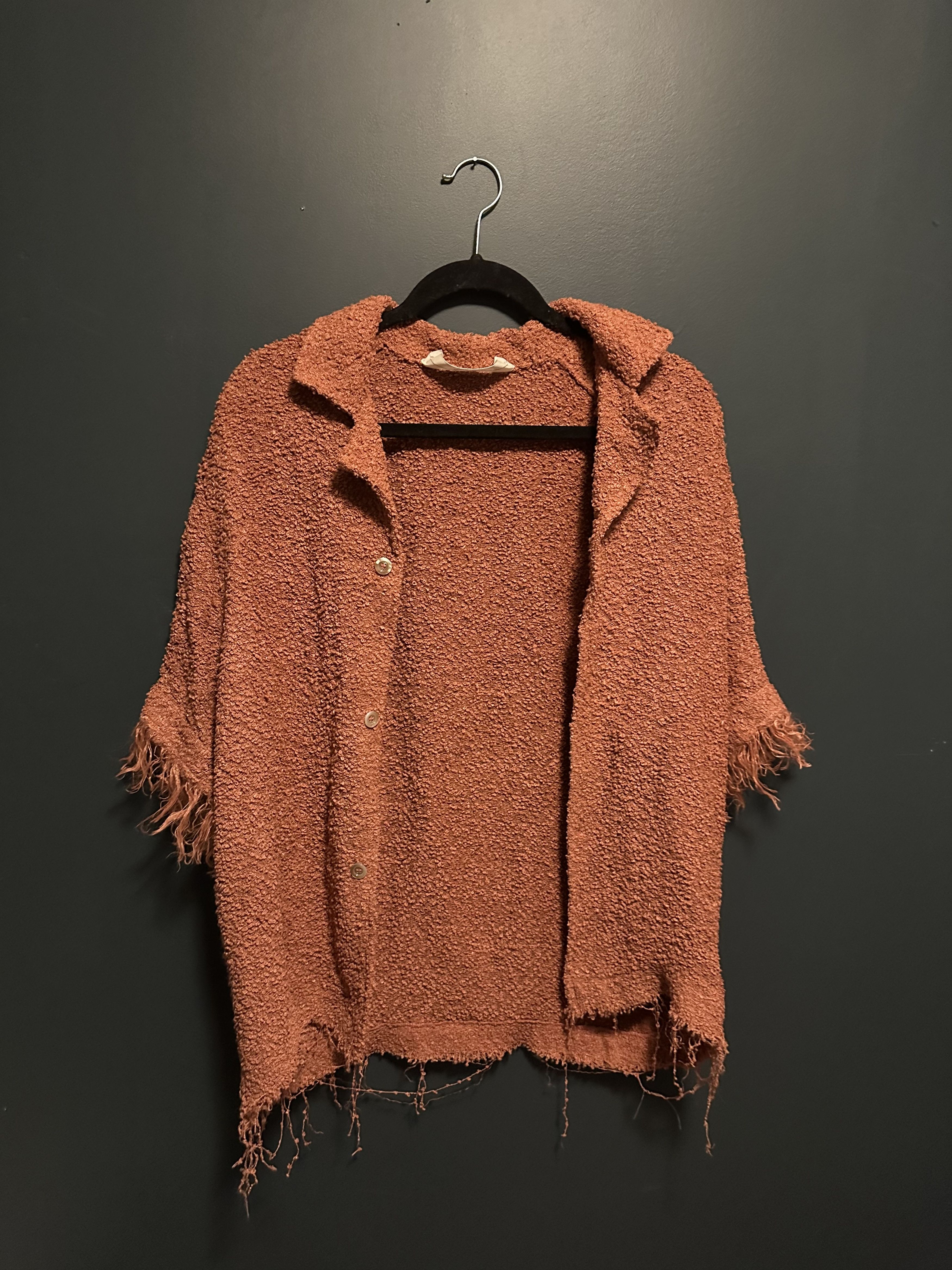 Sefr Fausto Shirt in Washed Red Size US M / EU 48-50 / 2 - 2 Thumbnail