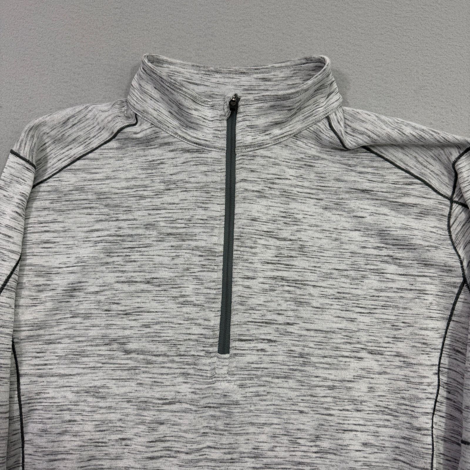 Kuhl KUHL Alloy 1/4 Zip Pullover Men's XL Cloud Gray Thumbholes Size US XL / EU 56 / 4 - 2 Thumbnail
