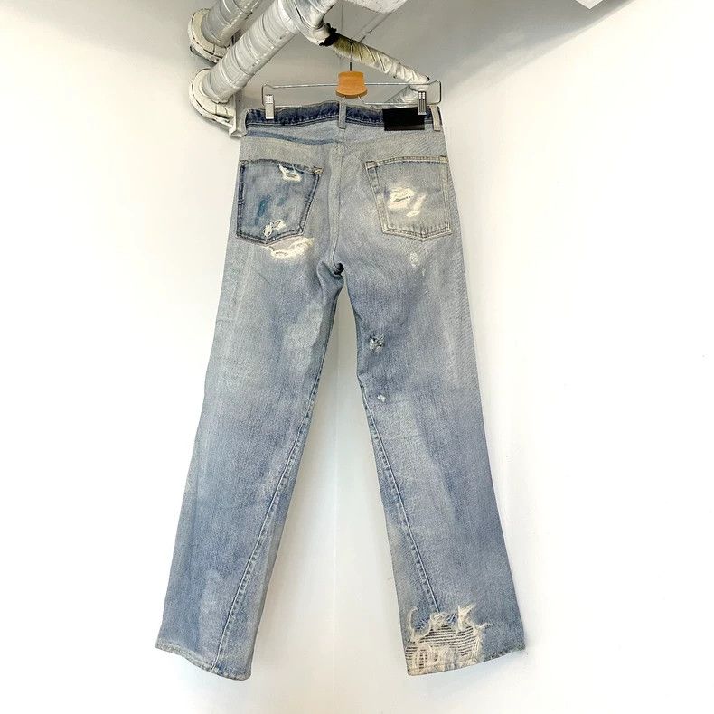Our Legacy Our Legacy Patchwork printed jeans Size US 29 - 2 Thumbnail
