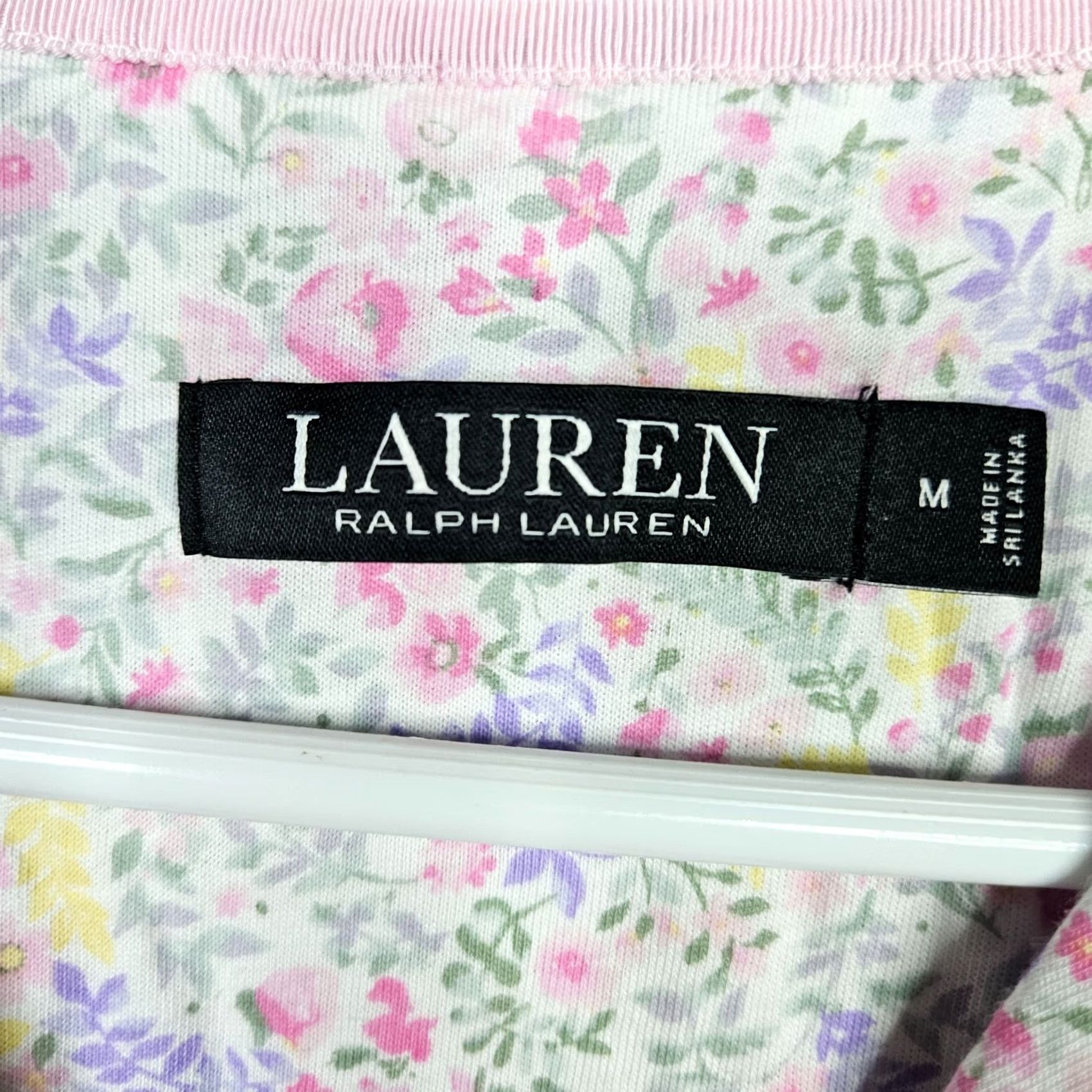 Ralph Lauren LAUREN RALPH LAUREN Women’s Button Up Long Sleeve Pajamas Sz M NEW Size M / US 6-8 / IT 42-44 - 5 Thumbnail