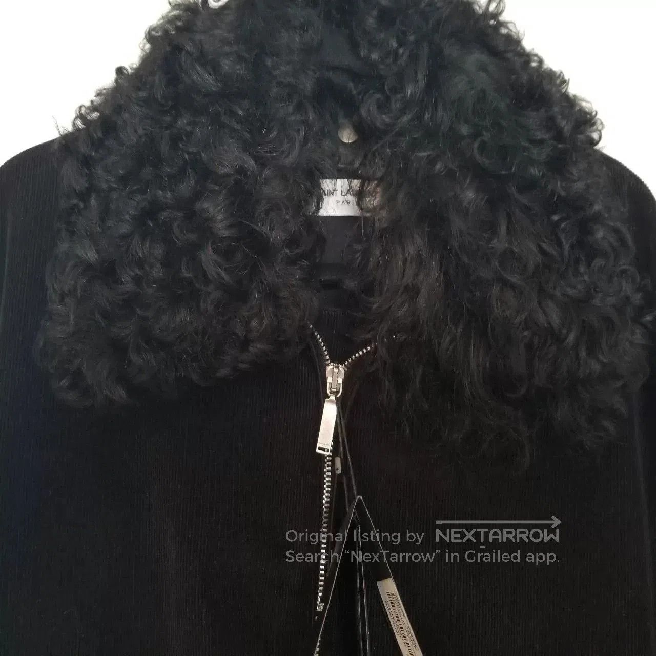 Saint Laurent Paris Saint Laurent MA1 Corduroy Fur Collar Jacket. Size US S / EU 44-46 / 1 - 2 Thumbnail