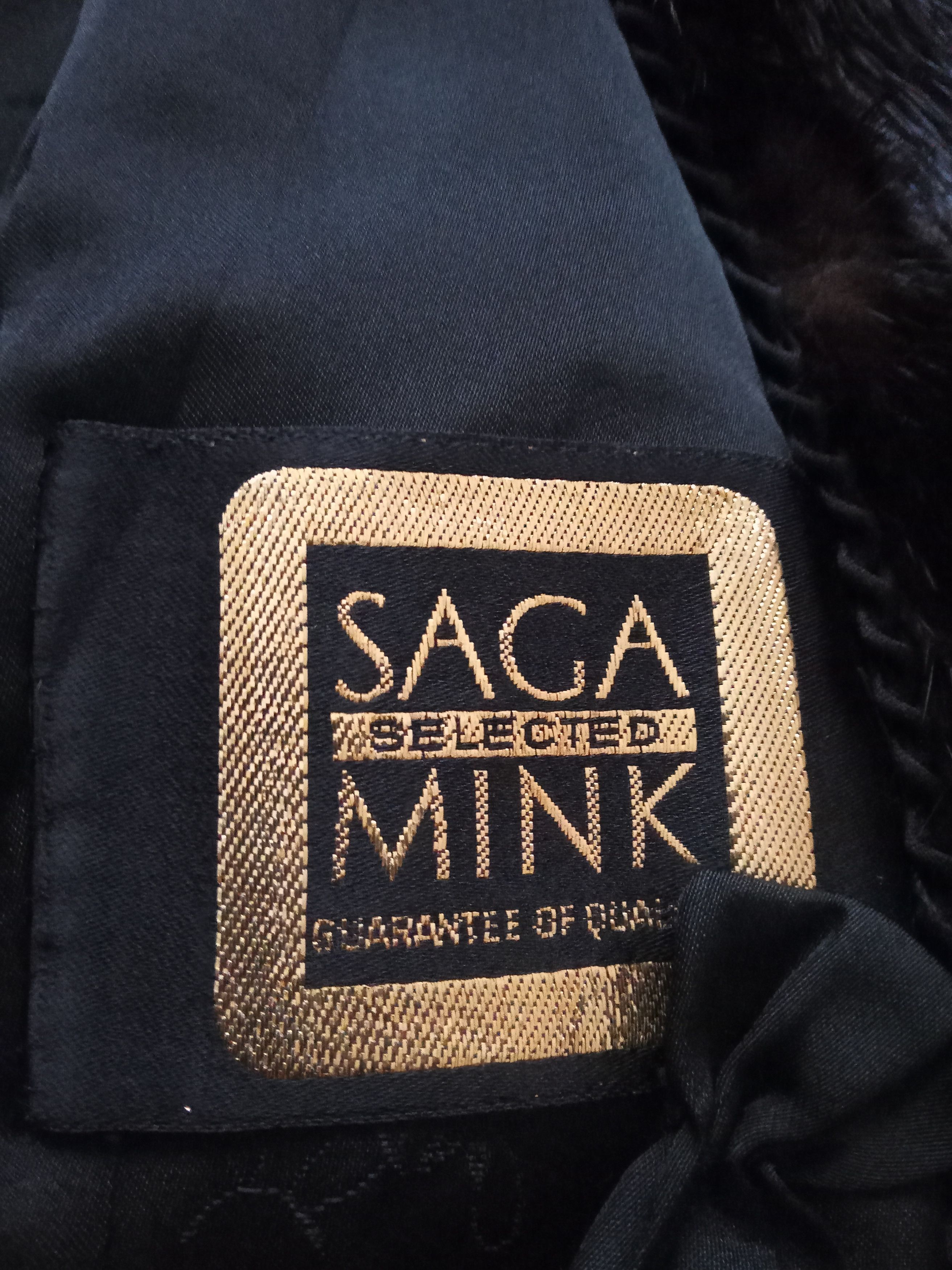 Vintage Saga Selected Mink Fur Rare Jacket Size M / US 6-8 / IT 42-44 - 3 Thumbnail