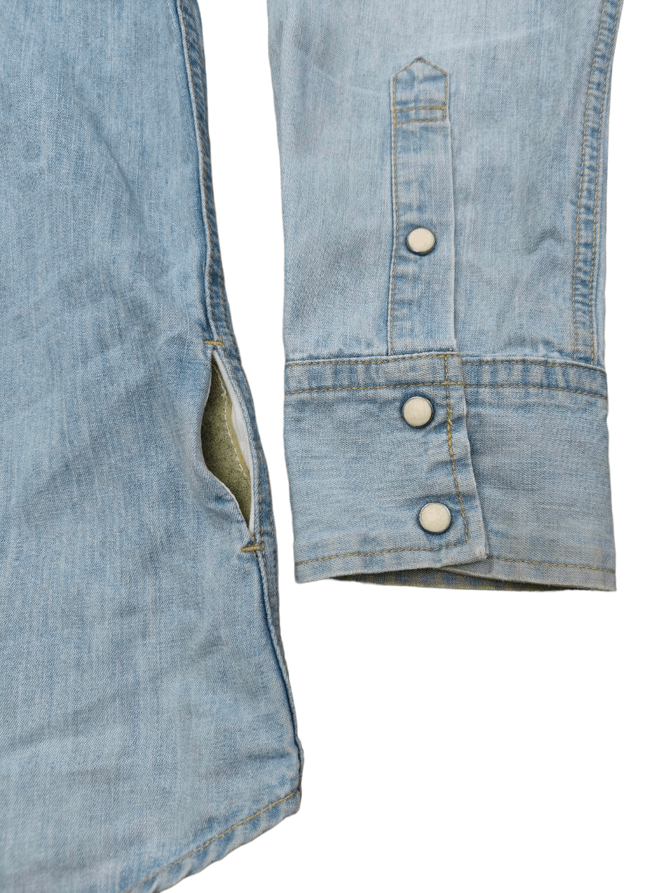 Japanese Brand Japanese Go Hemp Denim Shirt Size US M / EU 48-50 / 2 - 4 Thumbnail