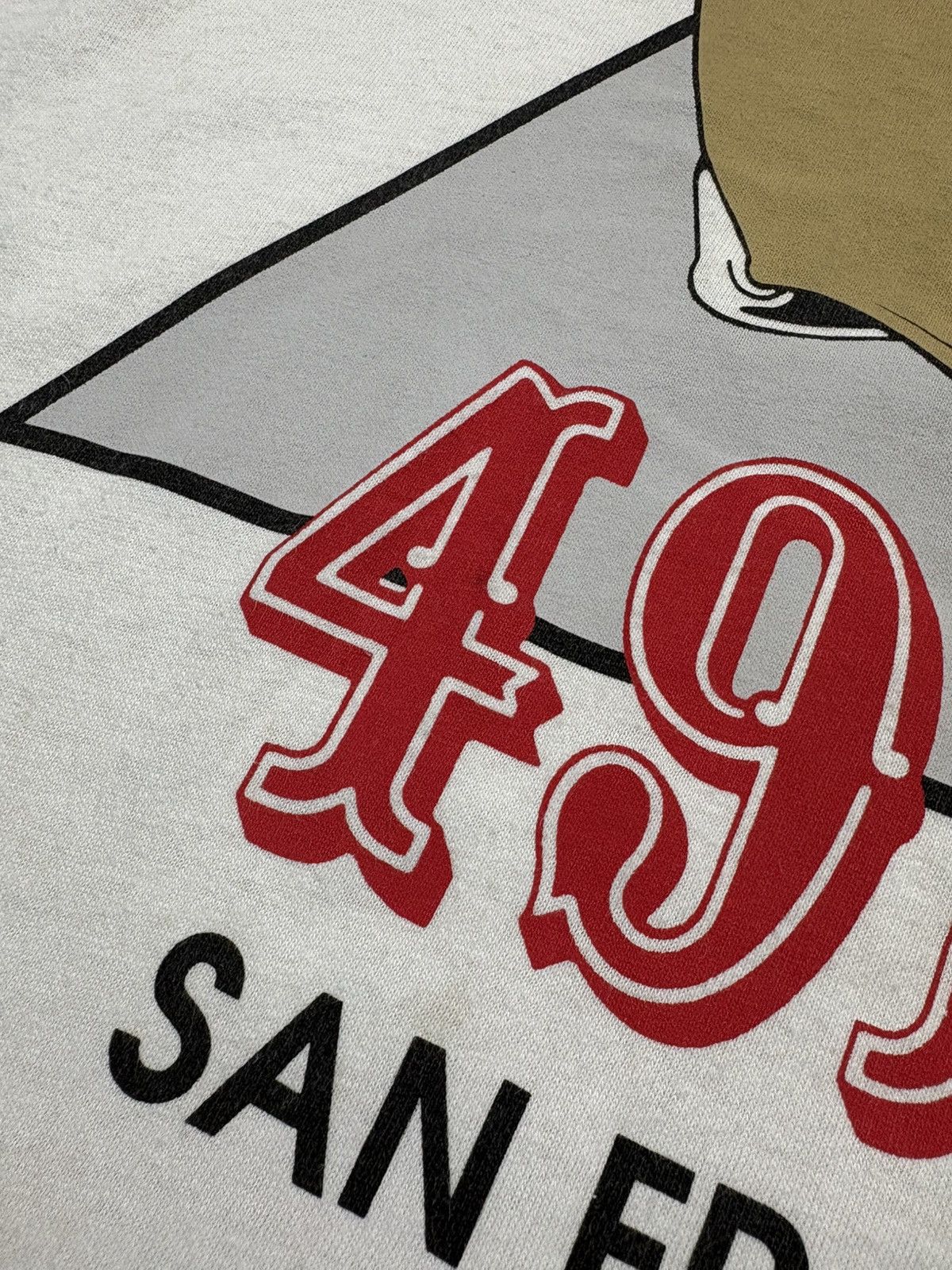 NFL 1990s San Francisco 49ers NFL Double Sided Tee Vintage Rare Size US L / EU 52-54 / 3 - 8 Thumbnail