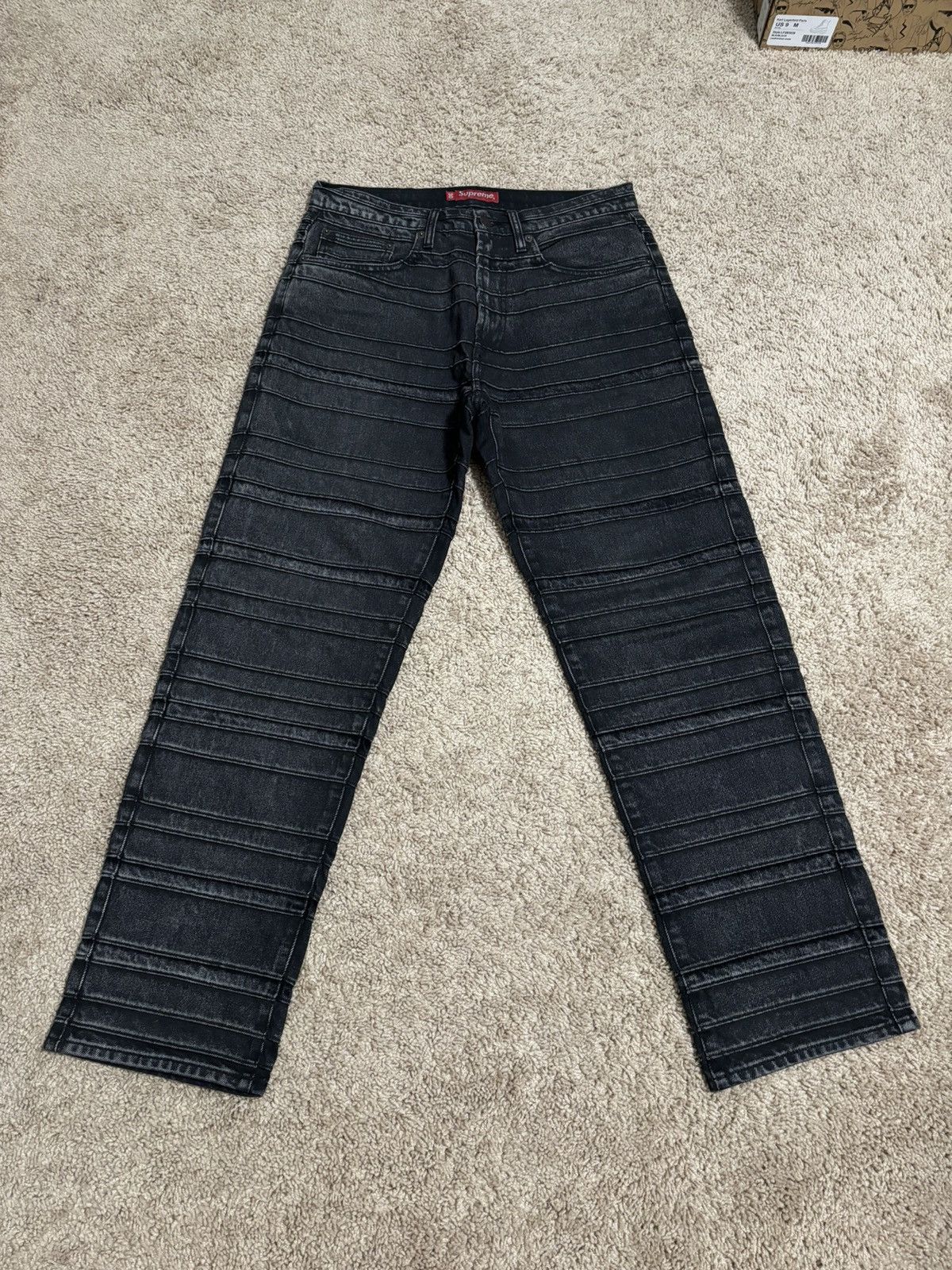 Designer × Streetwear × Supreme Supreme Layered Jeans | Grailed