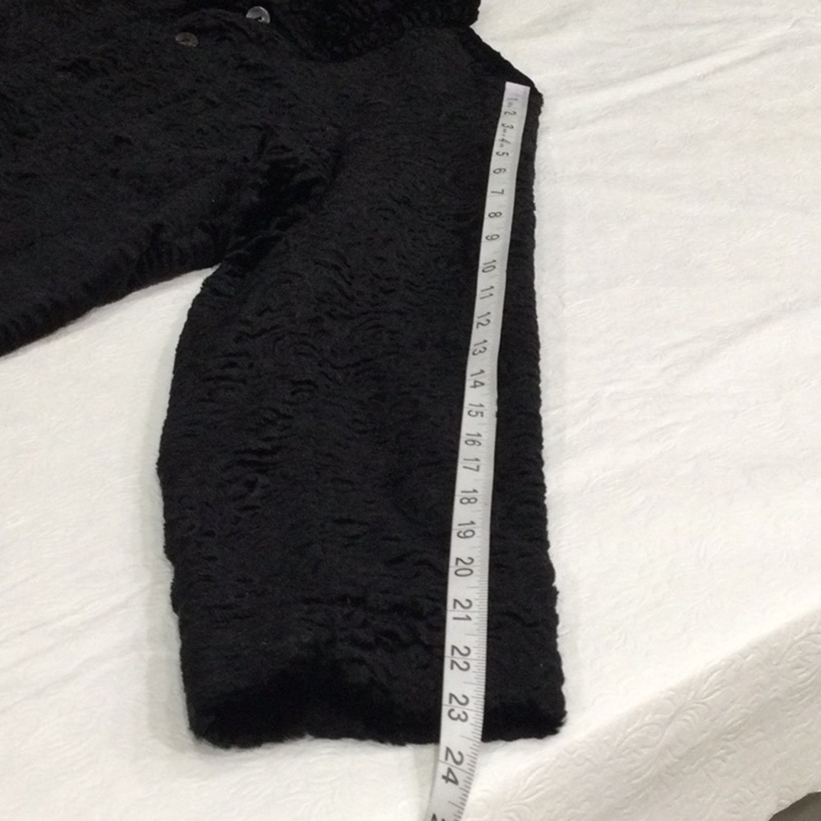Chicos Chico's Design Vintage Black Velour Jacket Size 2/L/12 Size L / US 10 / IT 46 - 16 Thumbnail
