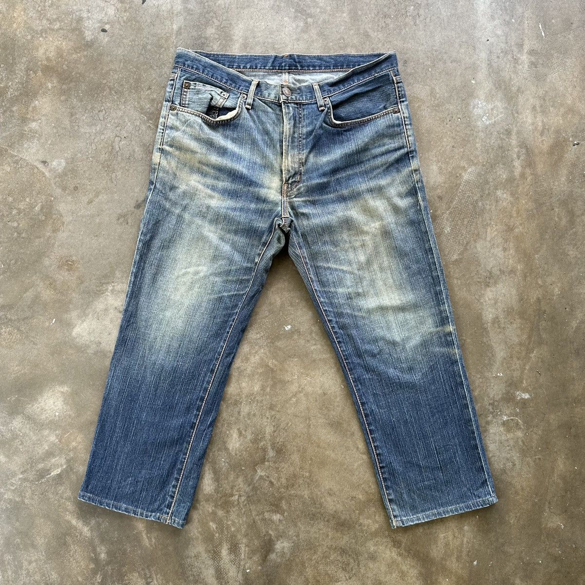 Vintage Edwin Japanese Faded Rusty Denim Jean Pant W37